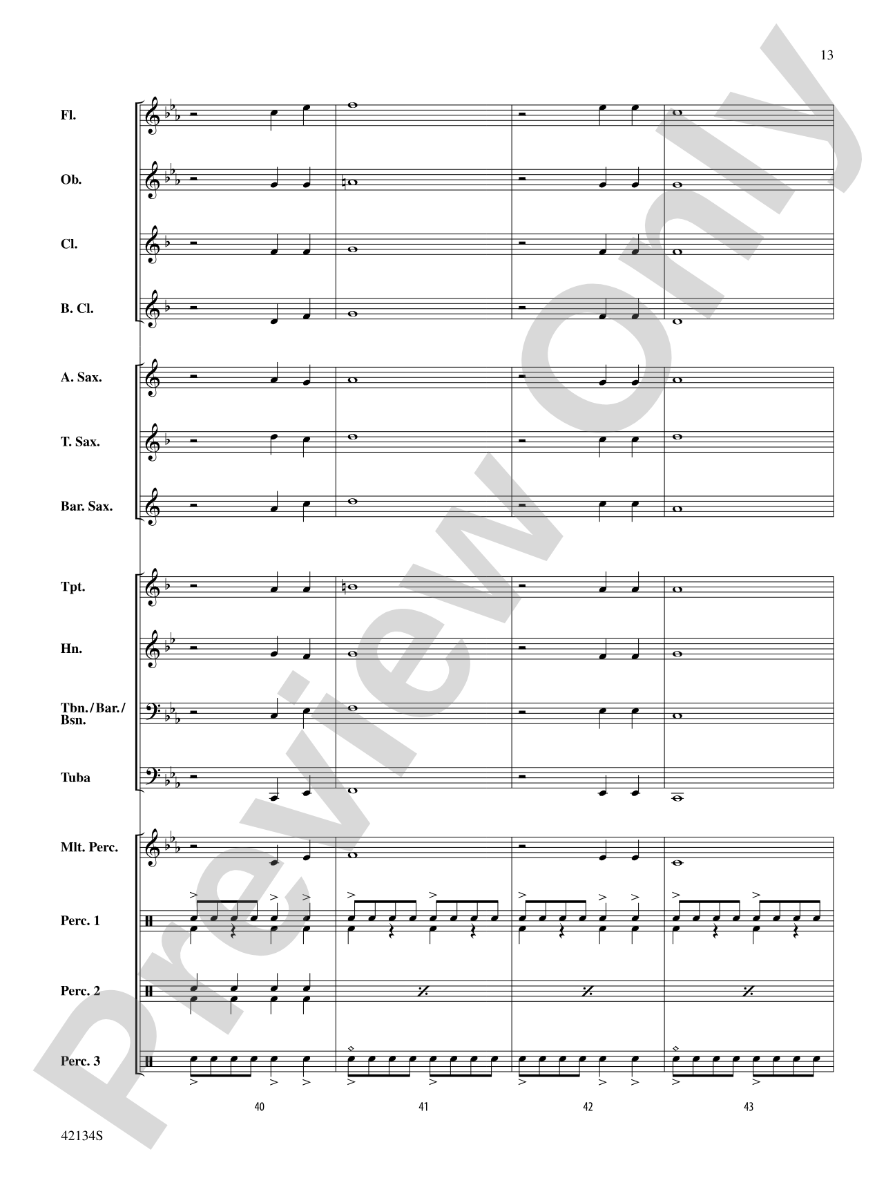 Warp Speed: Concert Band Conductor Score & Parts