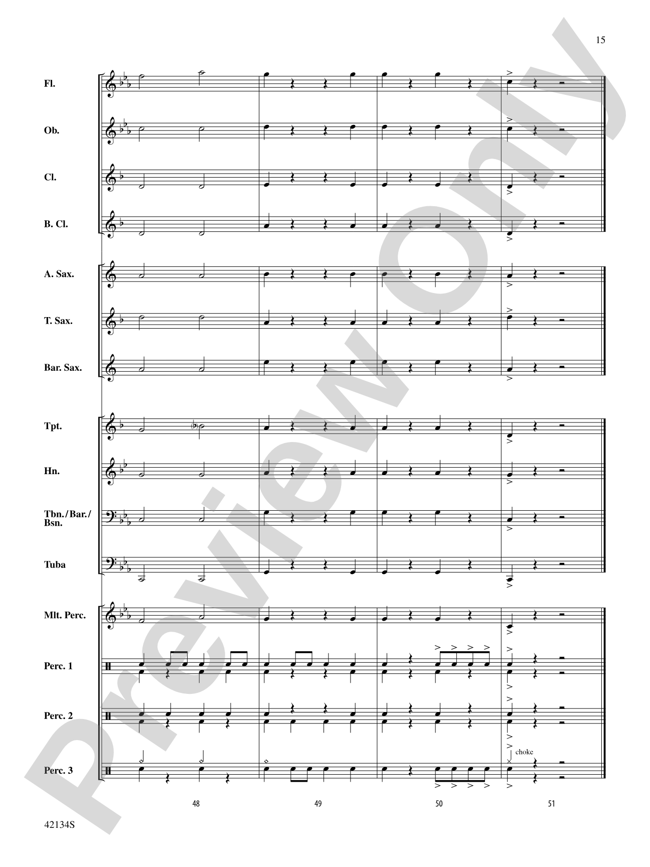 Warp Speed: Concert Band Conductor Score & Parts