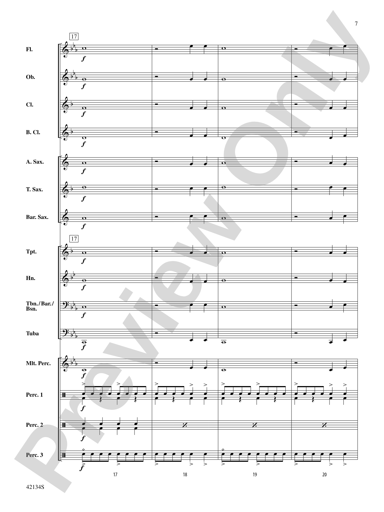 Warp Speed: Concert Band Conductor Score & Parts