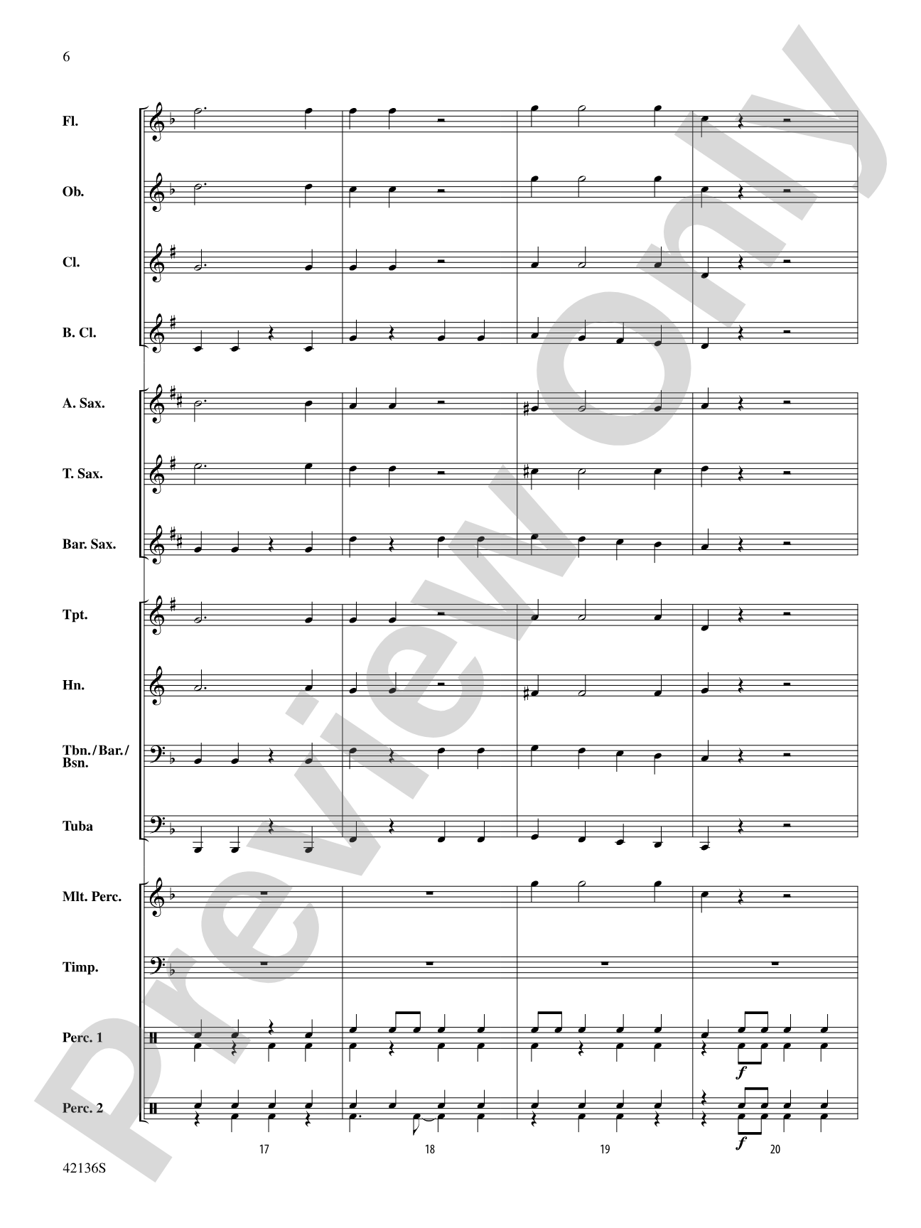 Samba de Soleil: Concert Band Conductor Score & Parts