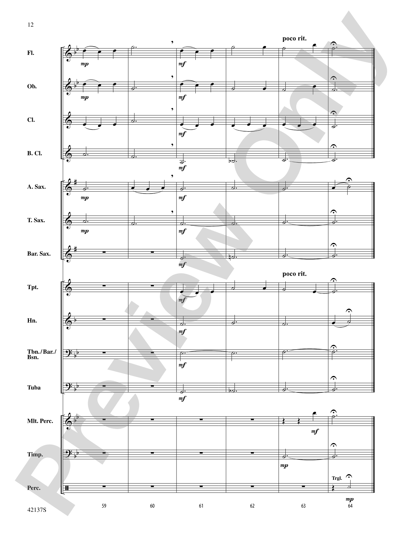 Over the Sea to Skye: Concert Band Conductor Score & Parts