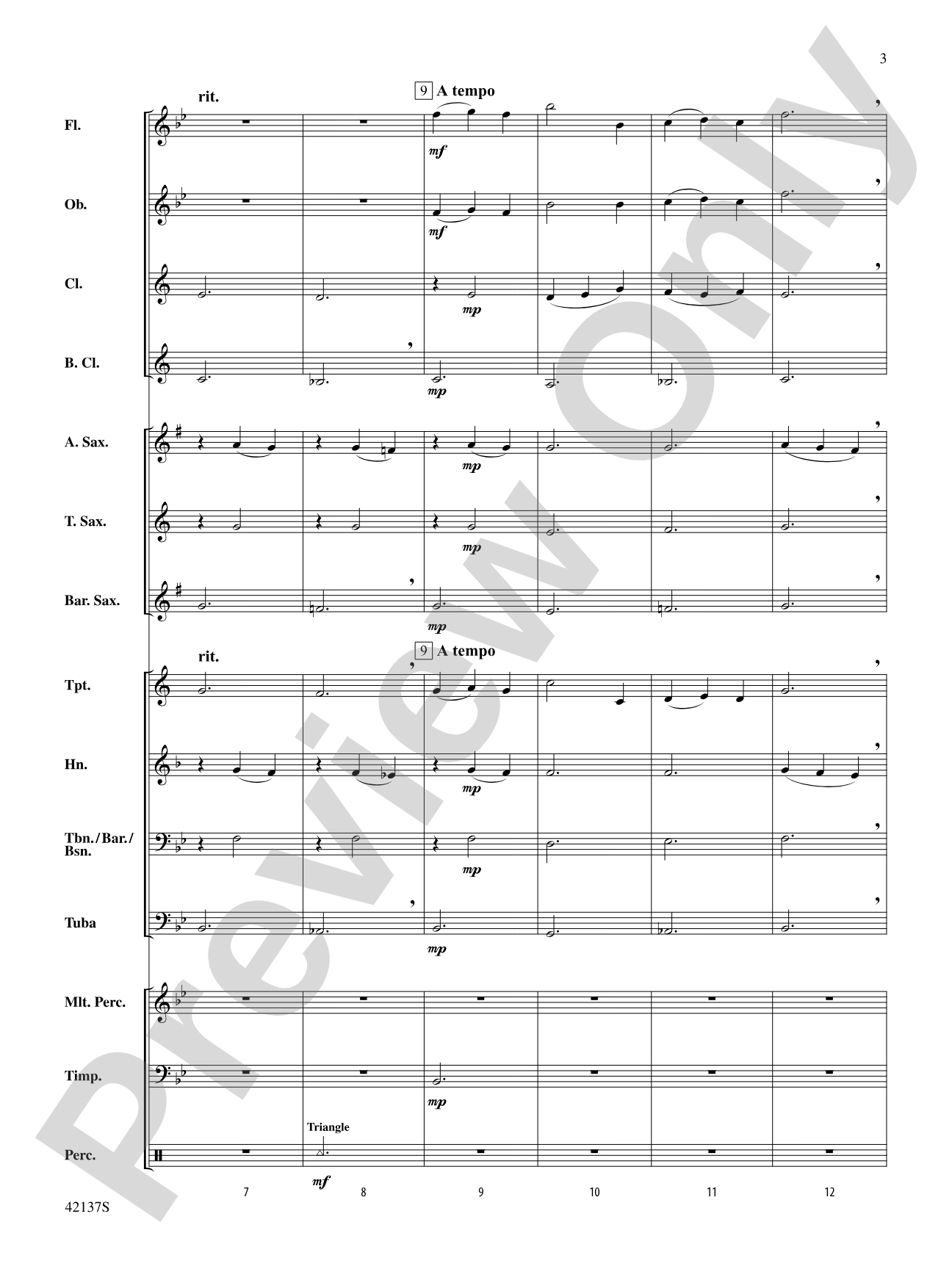 Over the Sea to Skye: Concert Band Conductor Score & Parts