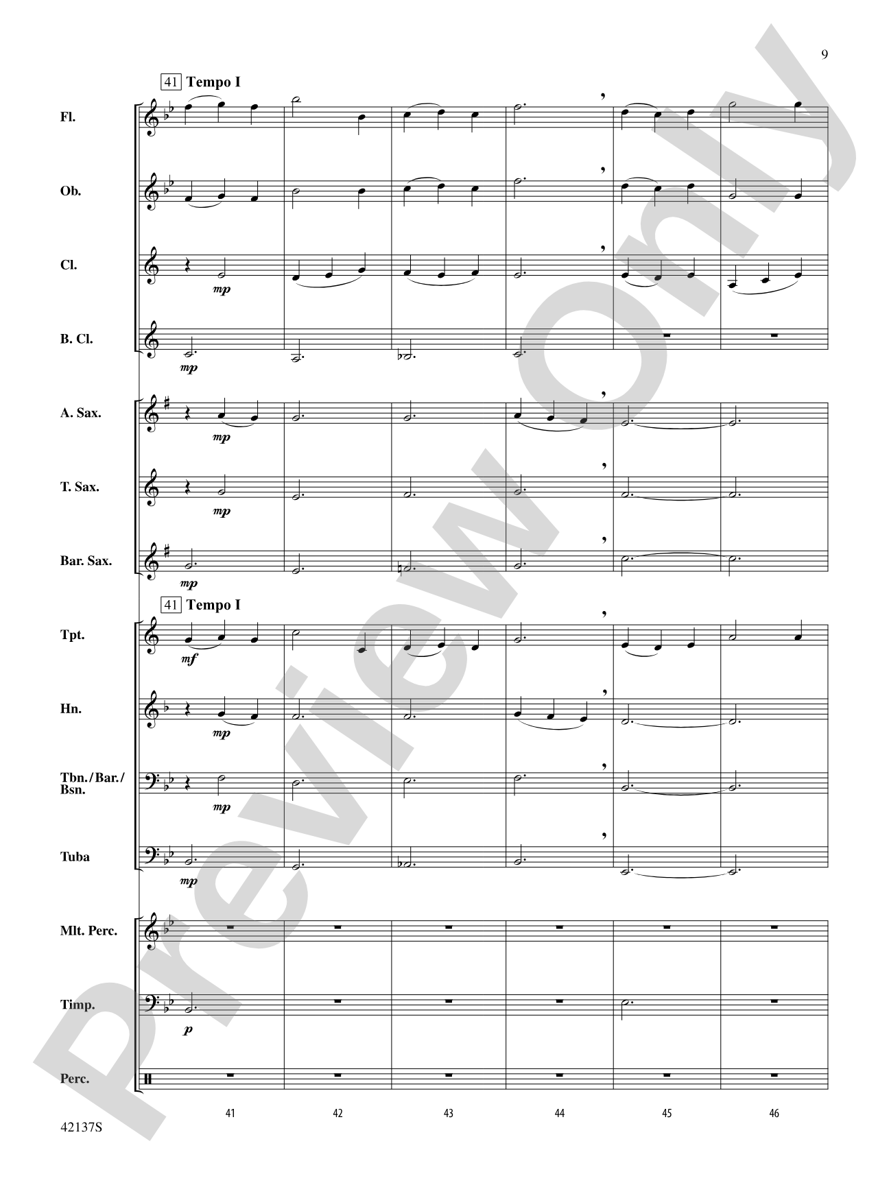Over the Sea to Skye: Concert Band Conductor Score & Parts