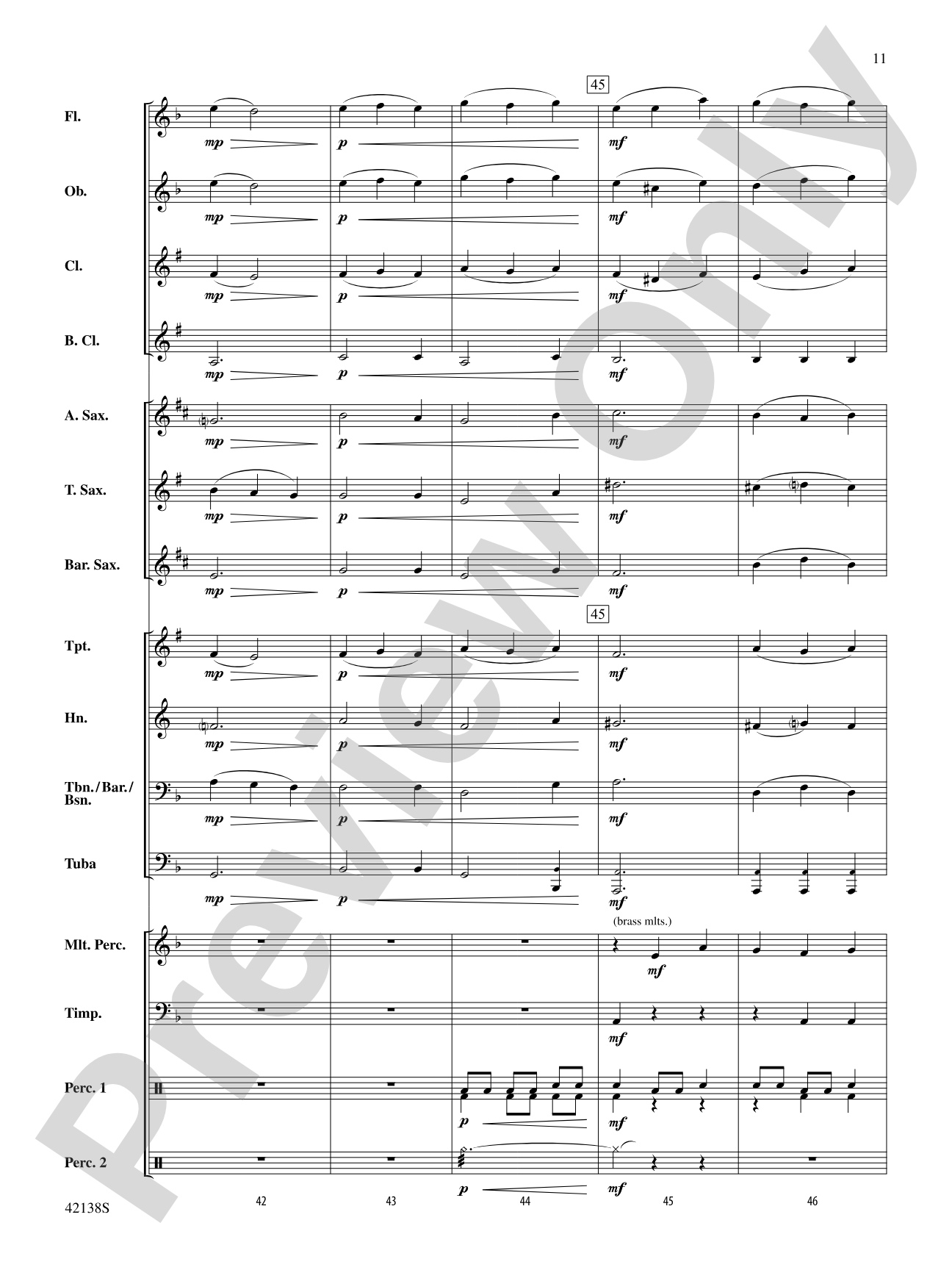 Walvisbaai: Concert Band Conductor Score & Parts