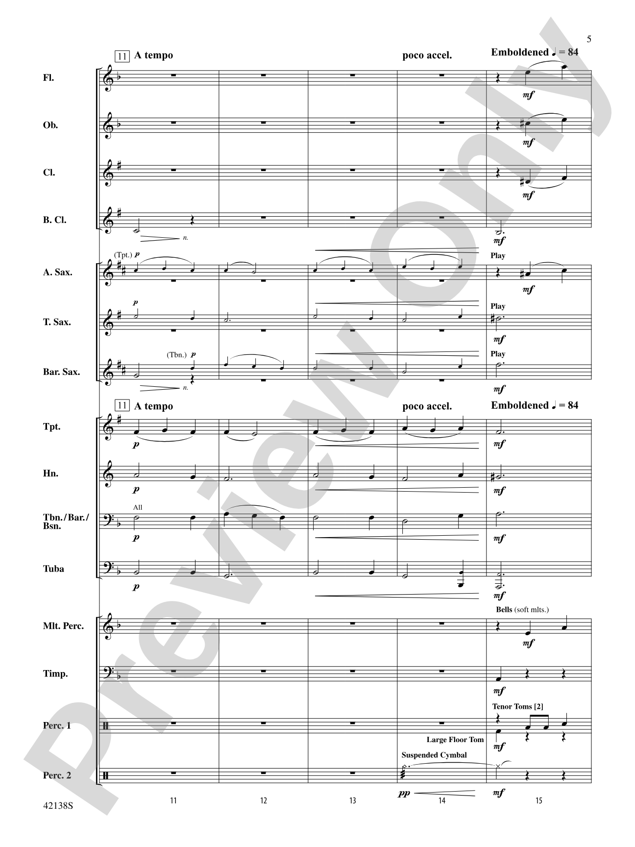 Walvisbaai: Concert Band Conductor Score & Parts