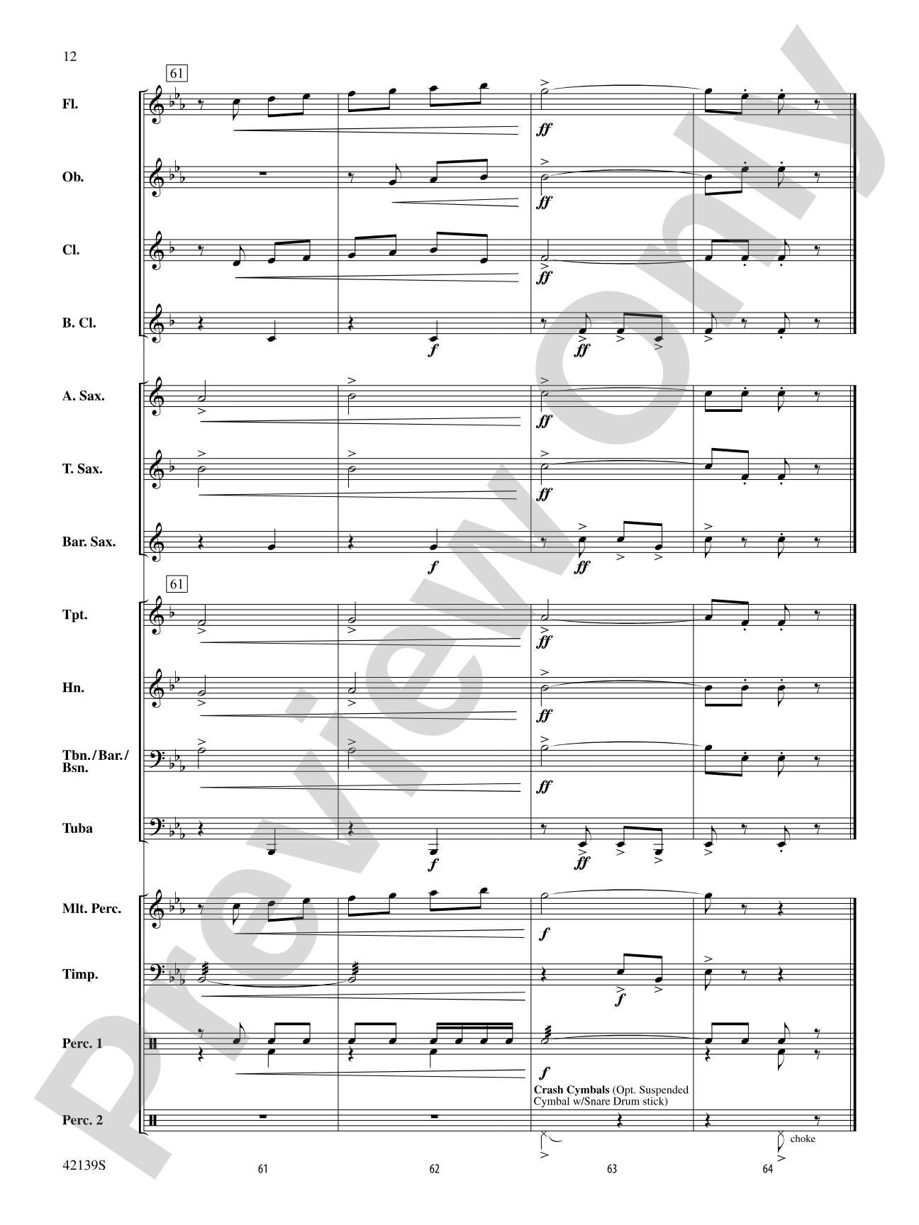 March for a Norwegian Penguin: Concert Band Conductor Score & Parts