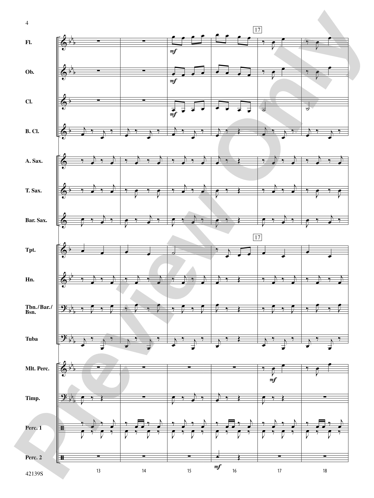 March for a Norwegian Penguin: Concert Band Conductor Score & Parts