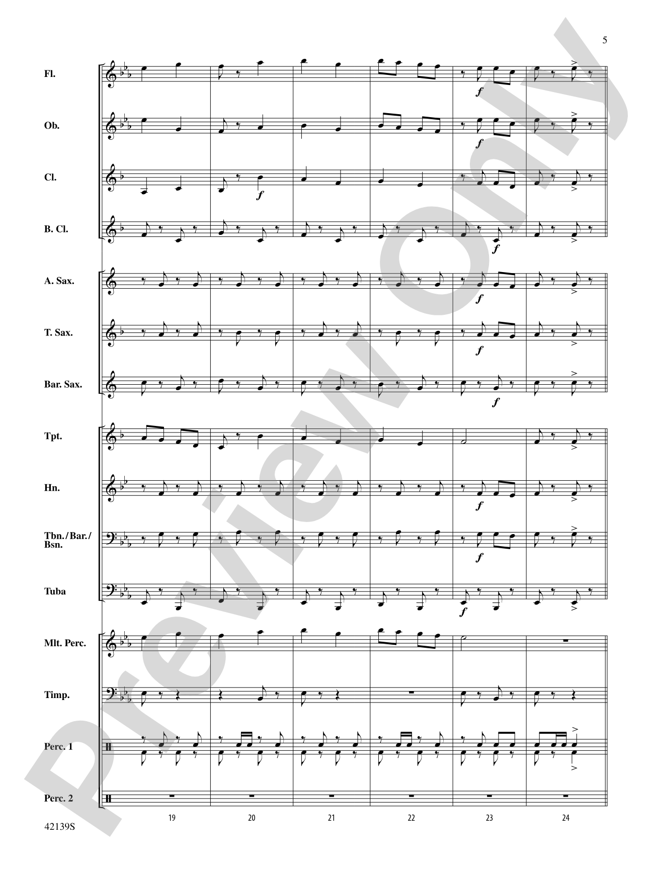 March for a Norwegian Penguin: Concert Band Conductor Score & Parts