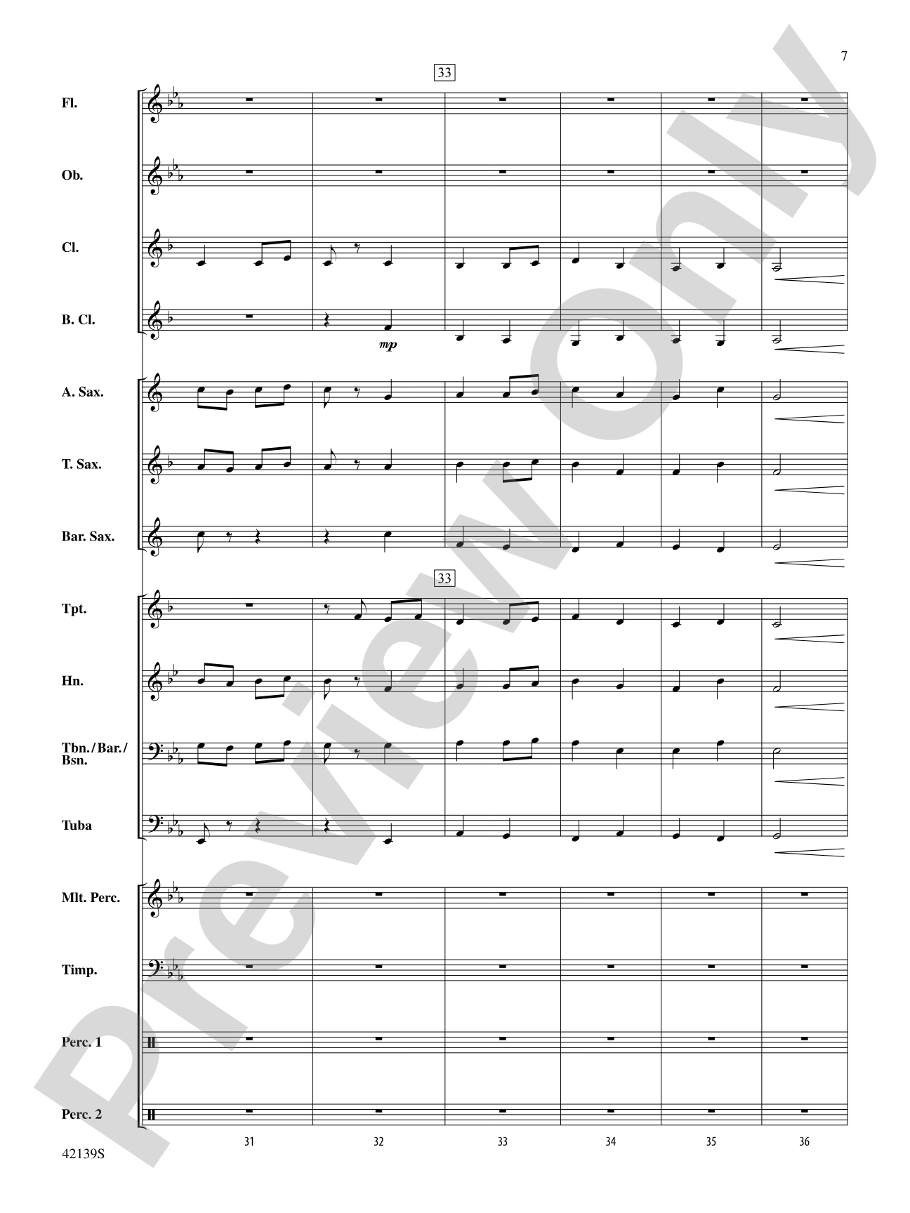 March for a Norwegian Penguin: Concert Band Conductor Score & Parts