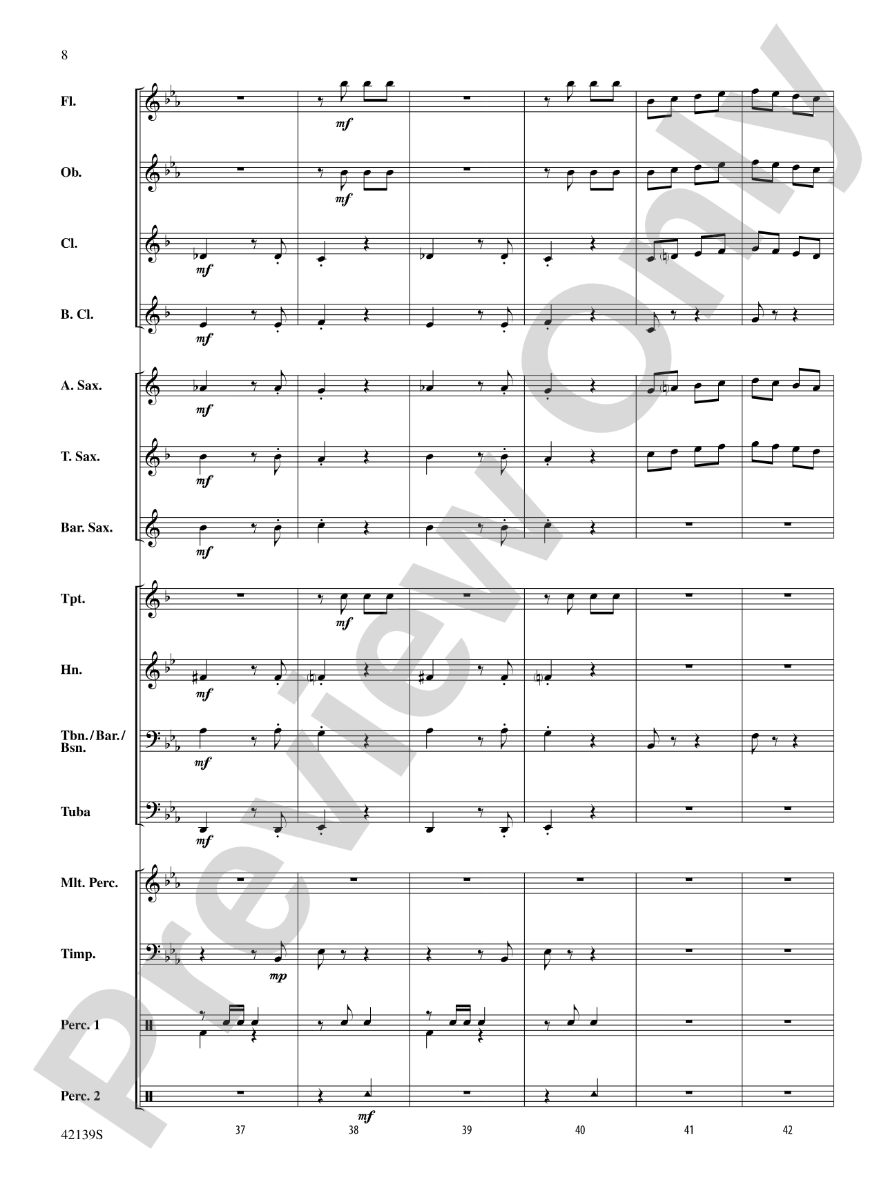 March for a Norwegian Penguin: Concert Band Conductor Score & Parts