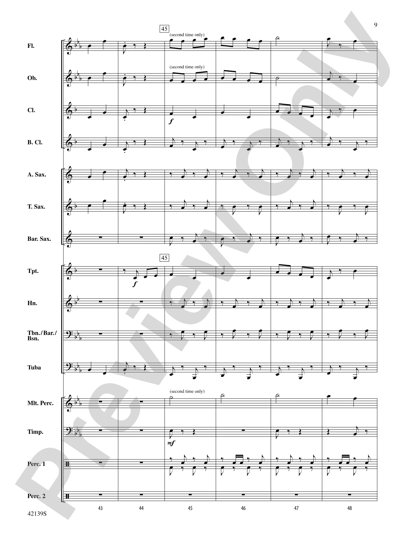 March for a Norwegian Penguin: Concert Band Conductor Score & Parts