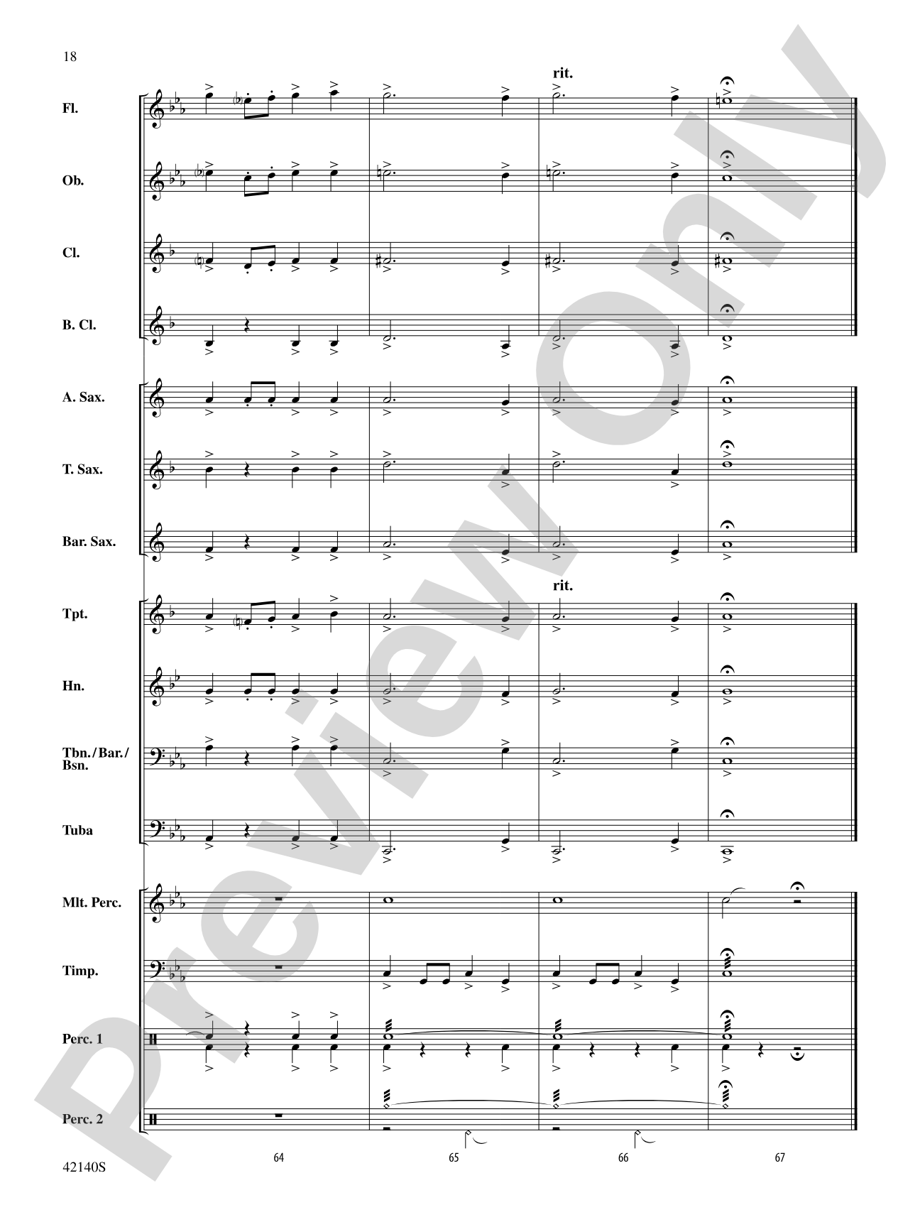Carpathian Castle: Concert Band Conductor Score & Parts