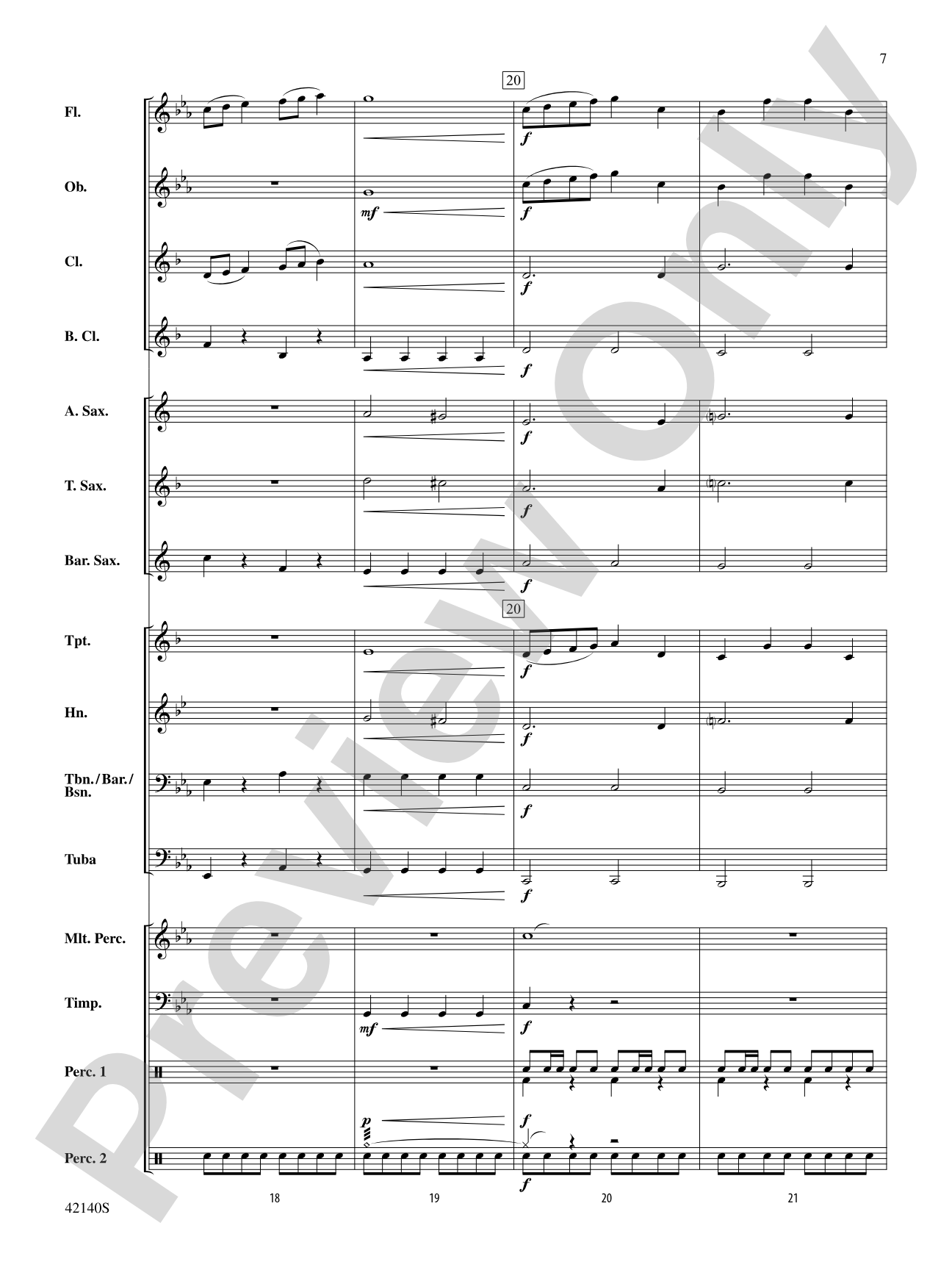 Carpathian Castle: Concert Band Conductor Score & Parts
