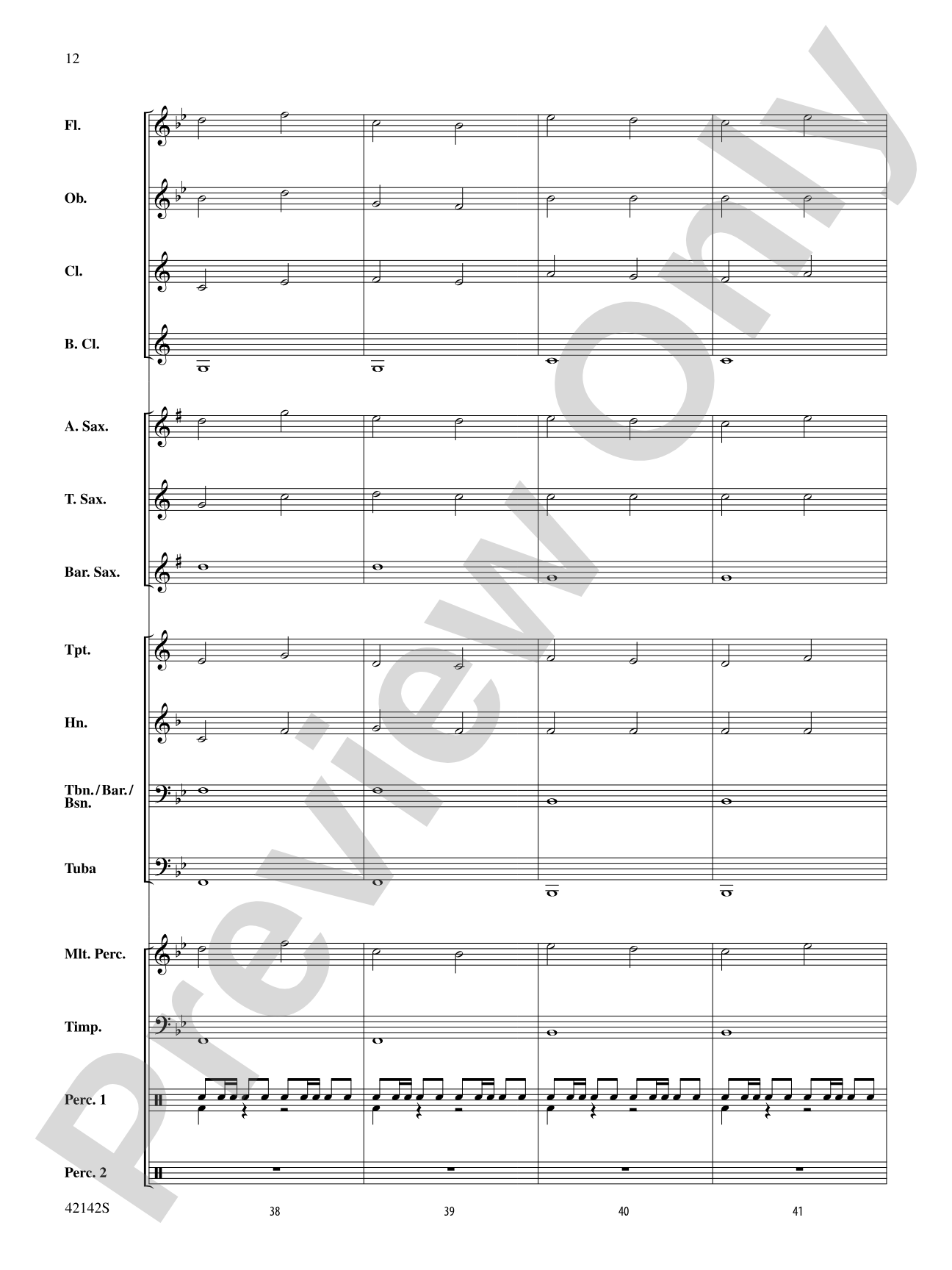 Finale from The Firebird: Concert Band Conductor Score & Parts