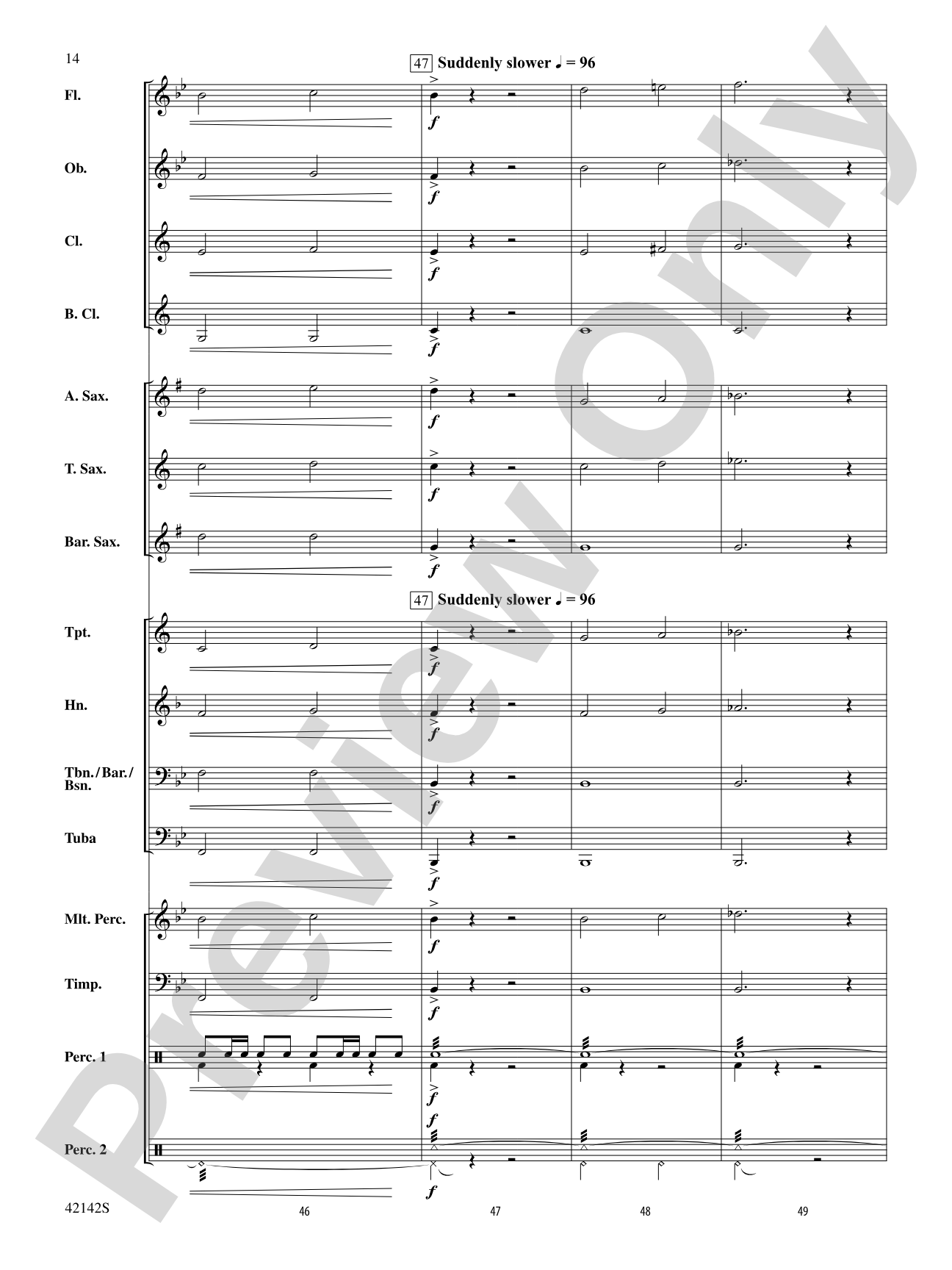 Finale from The Firebird: Concert Band Conductor Score & Parts