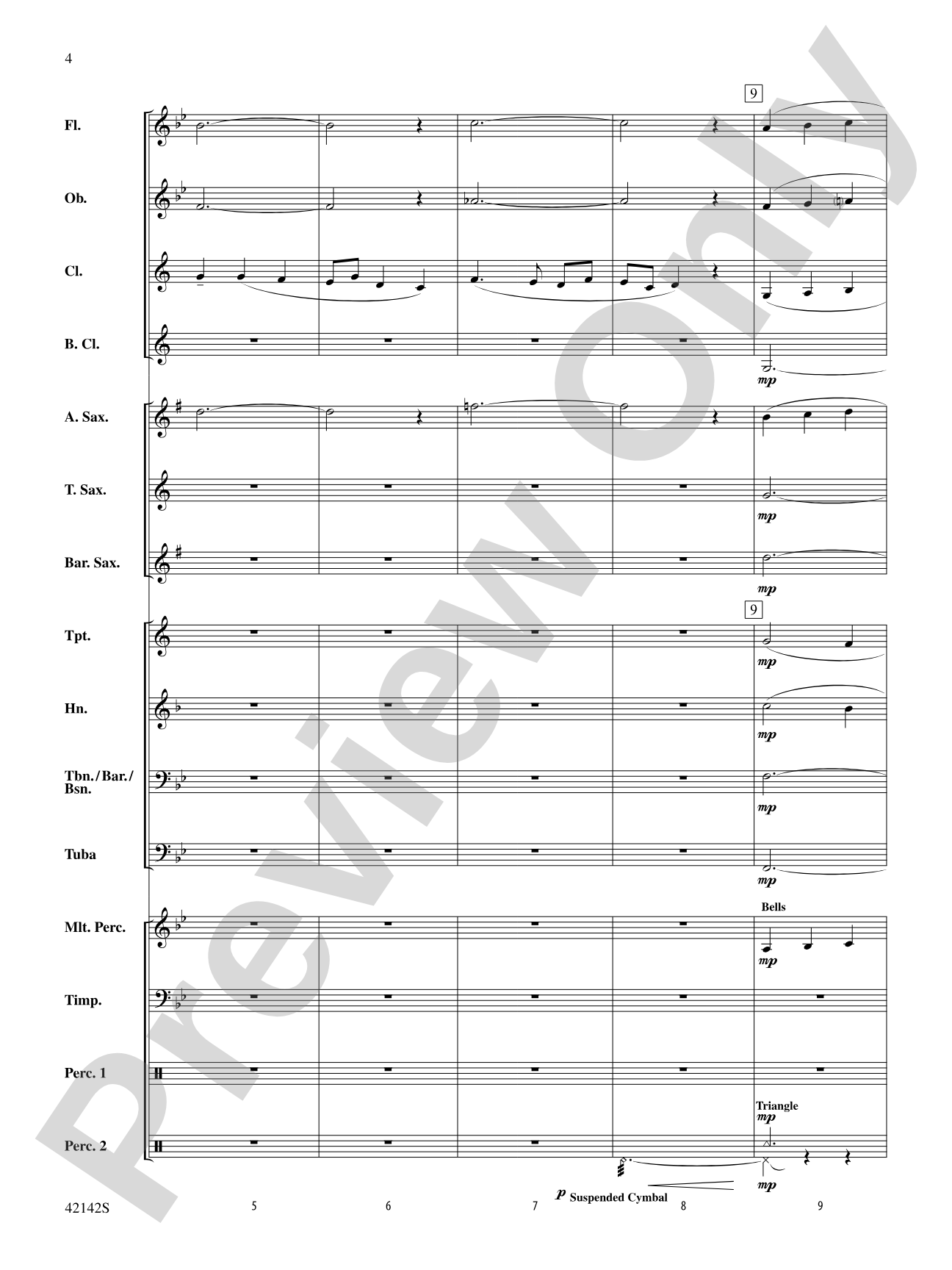 Finale from The Firebird: Concert Band Conductor Score & Parts