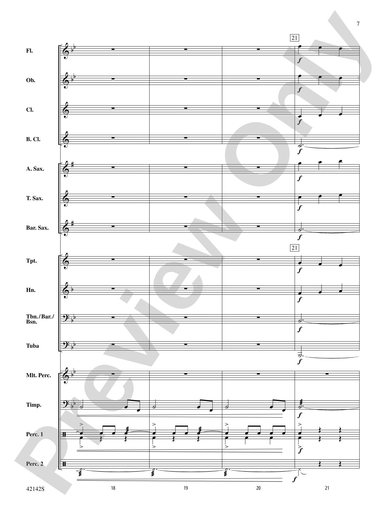 Finale from The Firebird: Concert Band Conductor Score & Parts