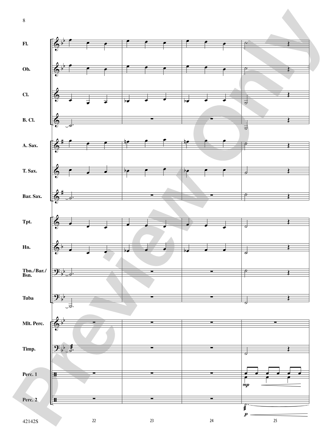 Finale from The Firebird: Concert Band Conductor Score & Parts