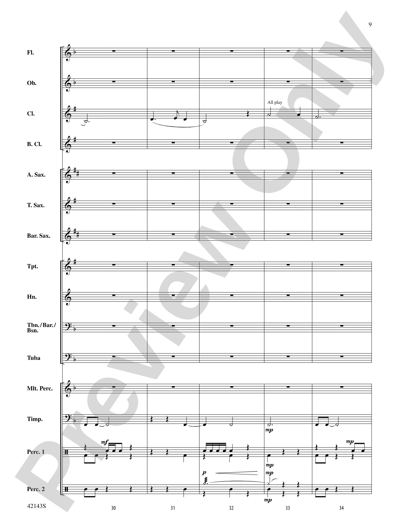 The Christmas Truce of 1914: Concert Band Conductor Score & Parts