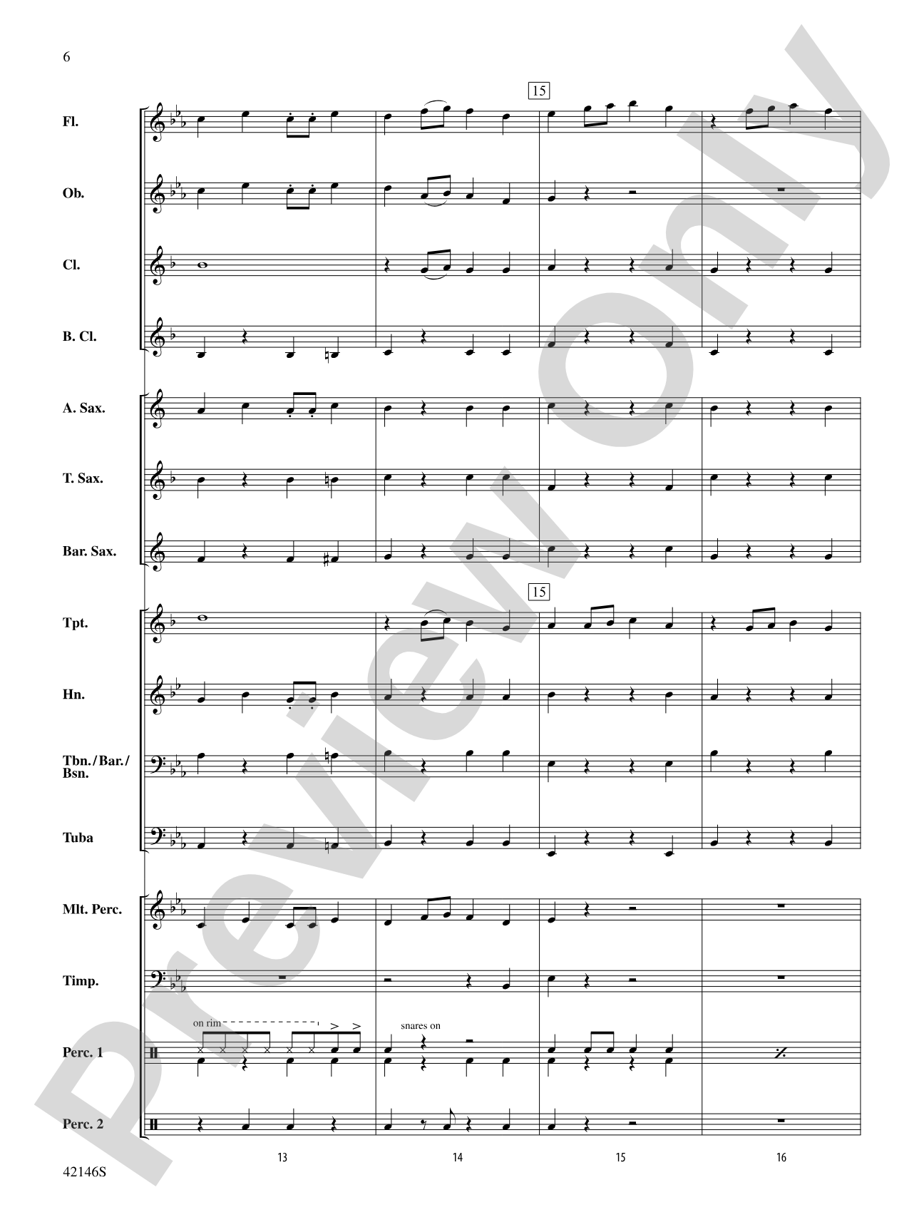 Fiesta Time: Concert Band Conductor Score & Parts