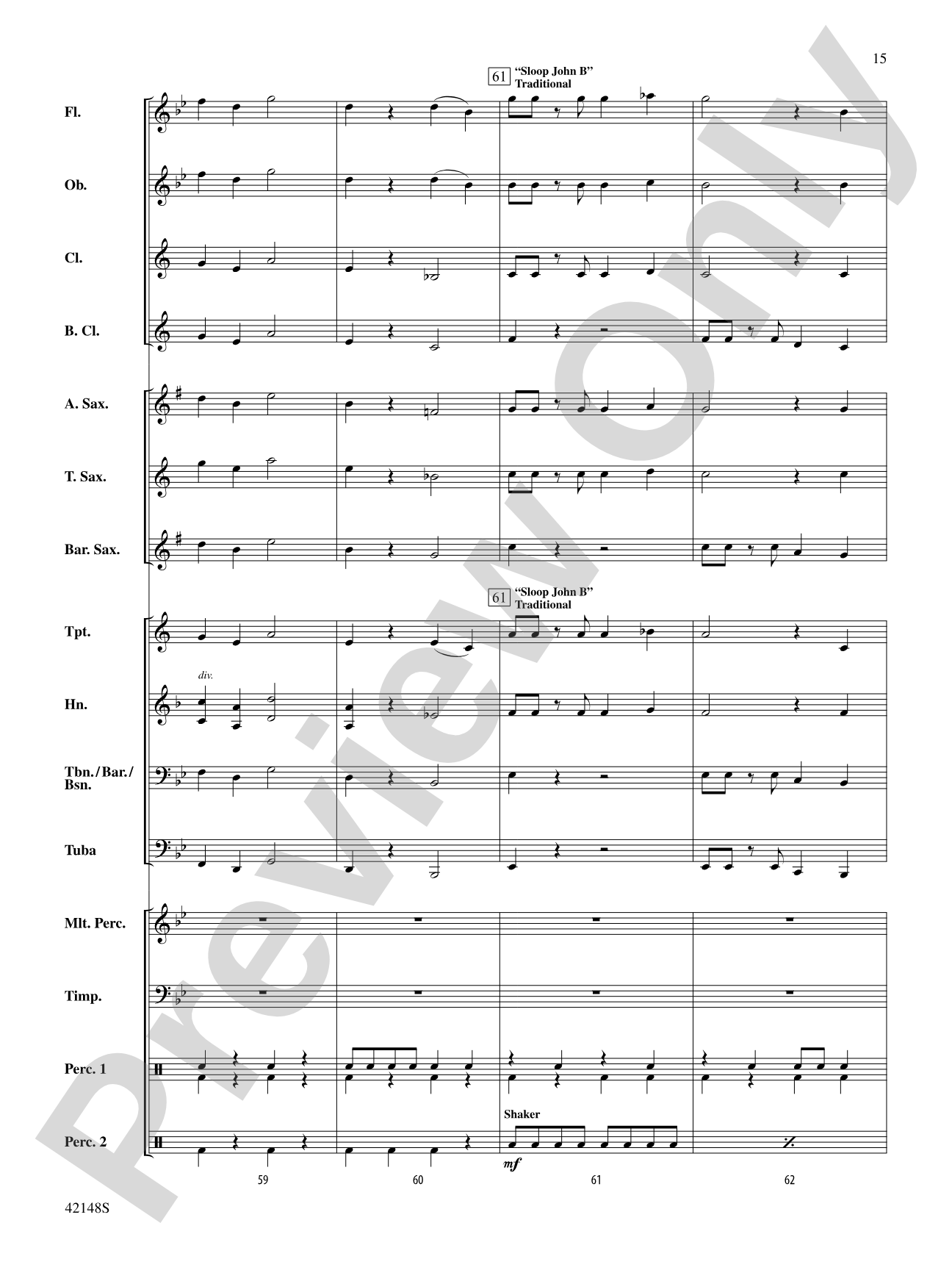 Nautical Bits & Pieces: Score