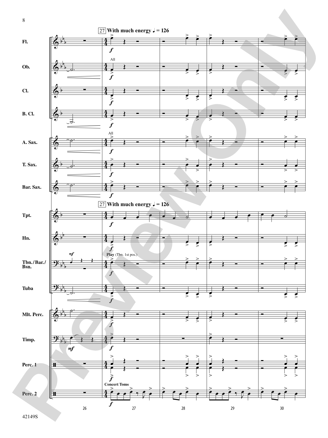 Arikara: Concert Band Conductor Score & Parts