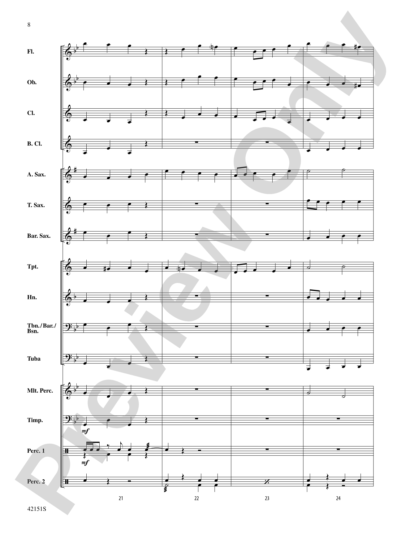 In the Realm of Kings: Concert Band Conductor Score & Parts