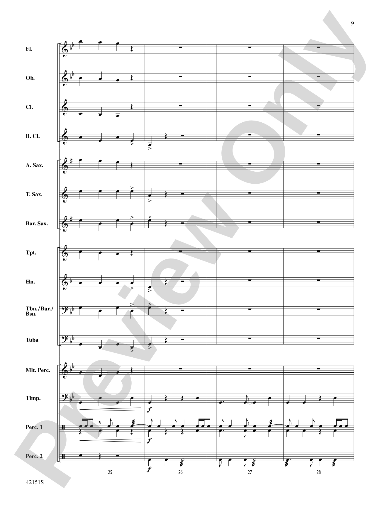 In the Realm of Kings: Concert Band Conductor Score & Parts