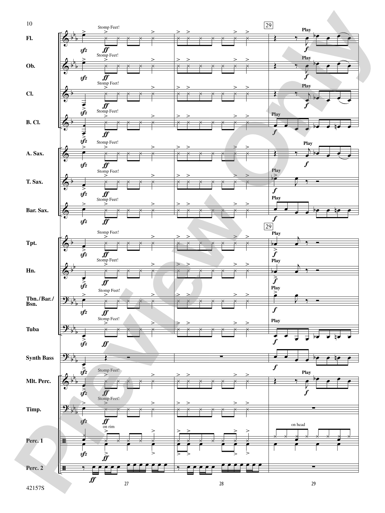 Funkytown: Concert Band Conductor Score & Parts
