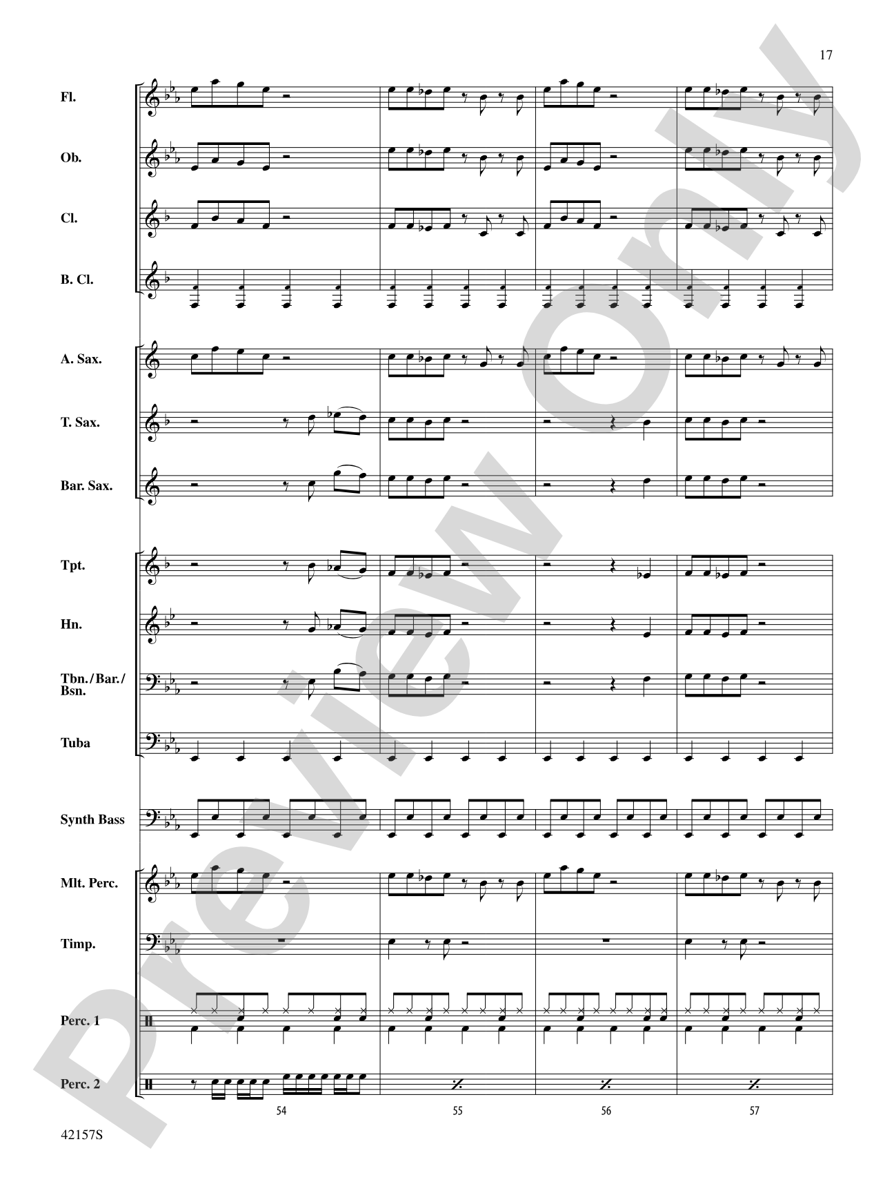 Funkytown: Concert Band Conductor Score & Parts