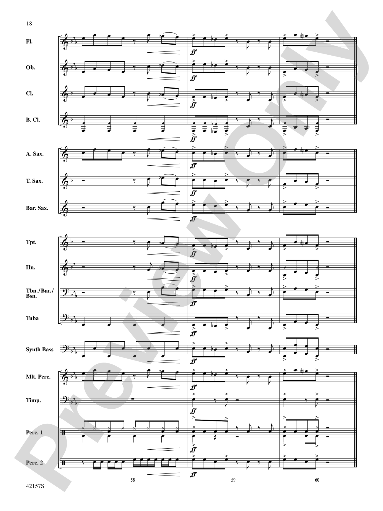 Funkytown: Concert Band Conductor Score & Parts