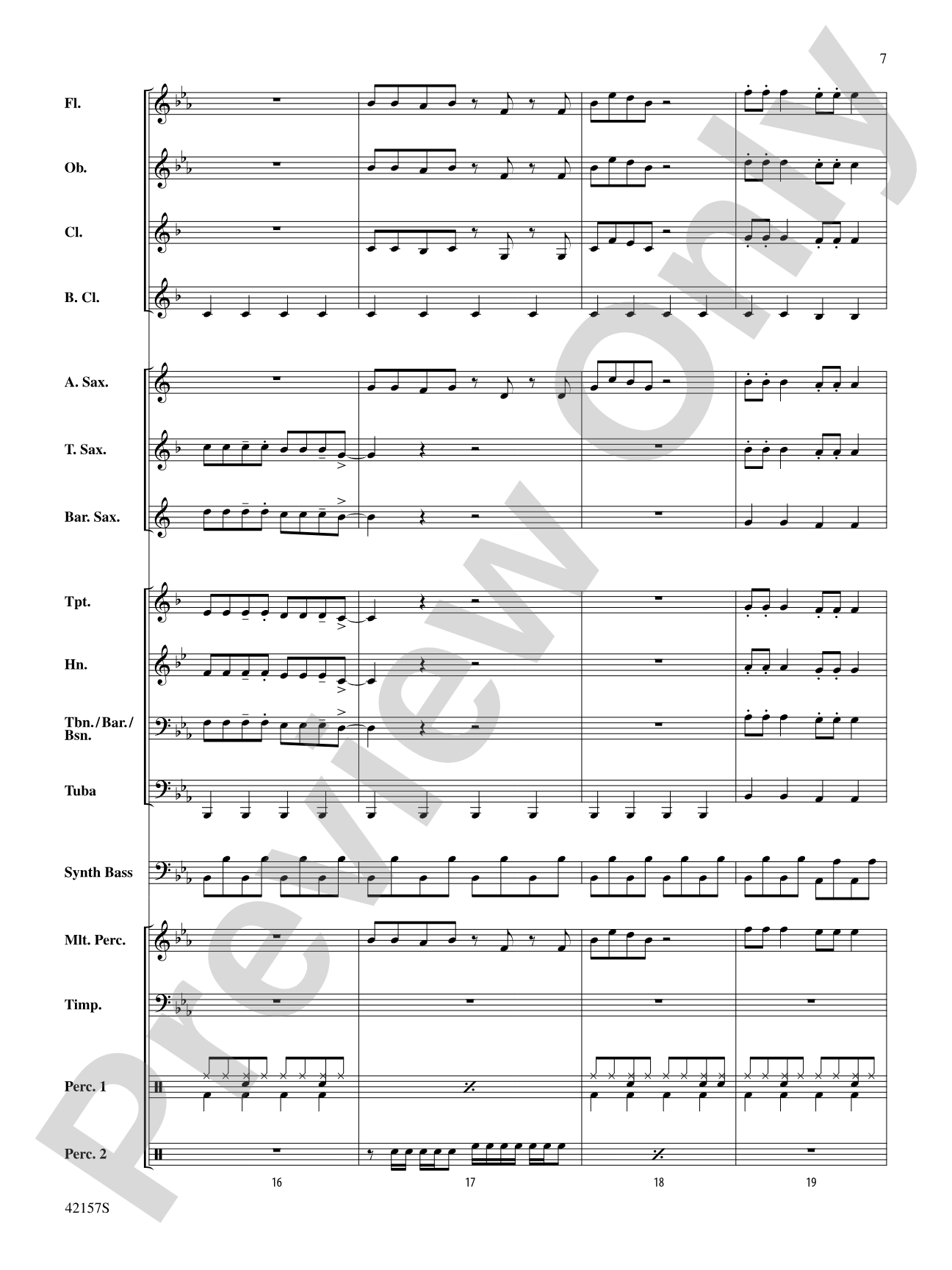 Funkytown: Concert Band Conductor Score & Parts