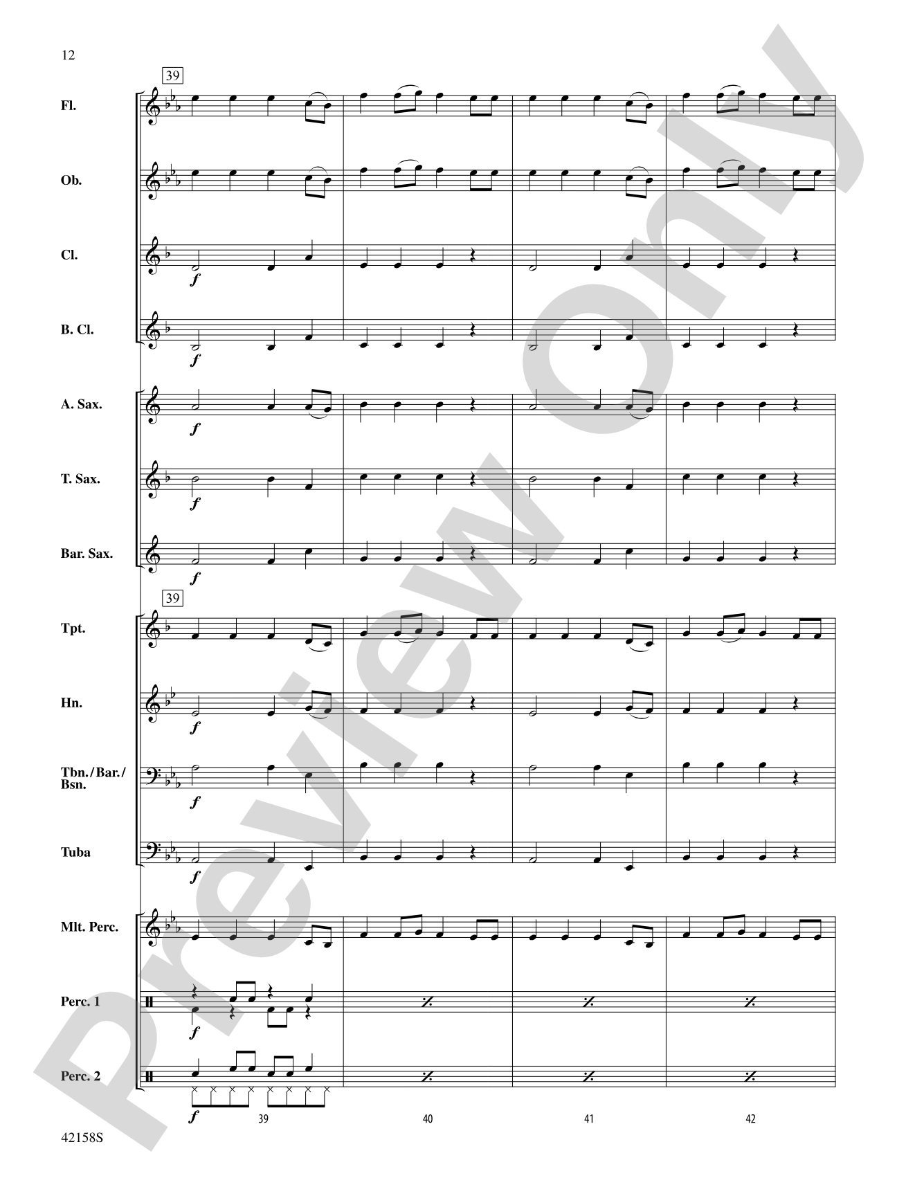 Best Song Ever: Concert Band Conductor Score & Parts