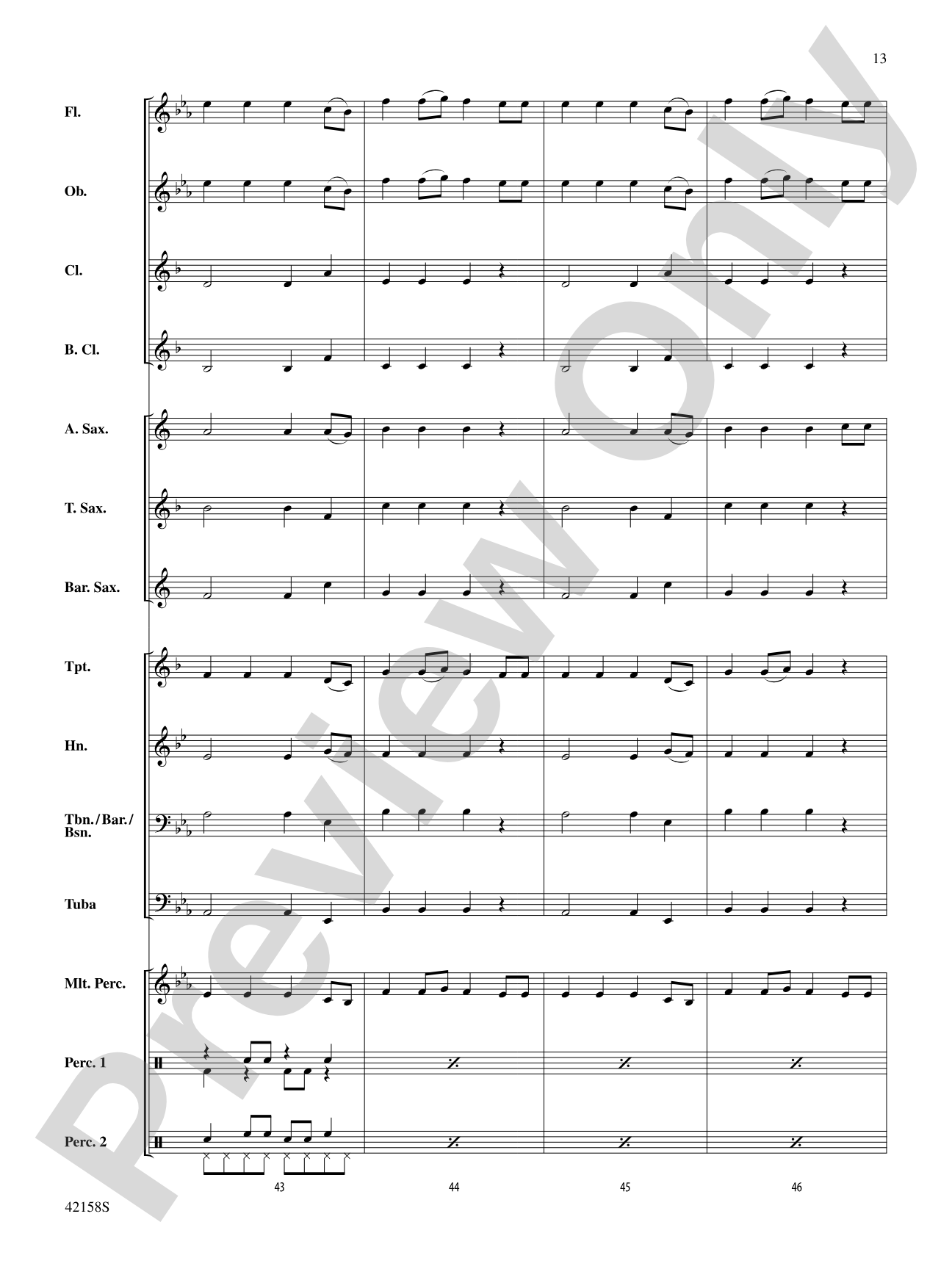 Best Song Ever: Concert Band Conductor Score & Parts