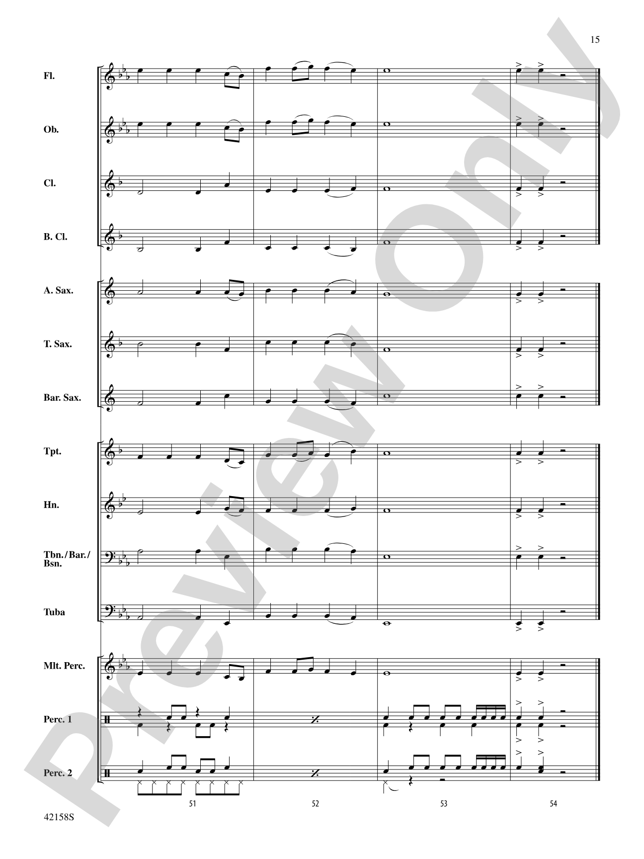 Best Song Ever: Concert Band Conductor Score & Parts