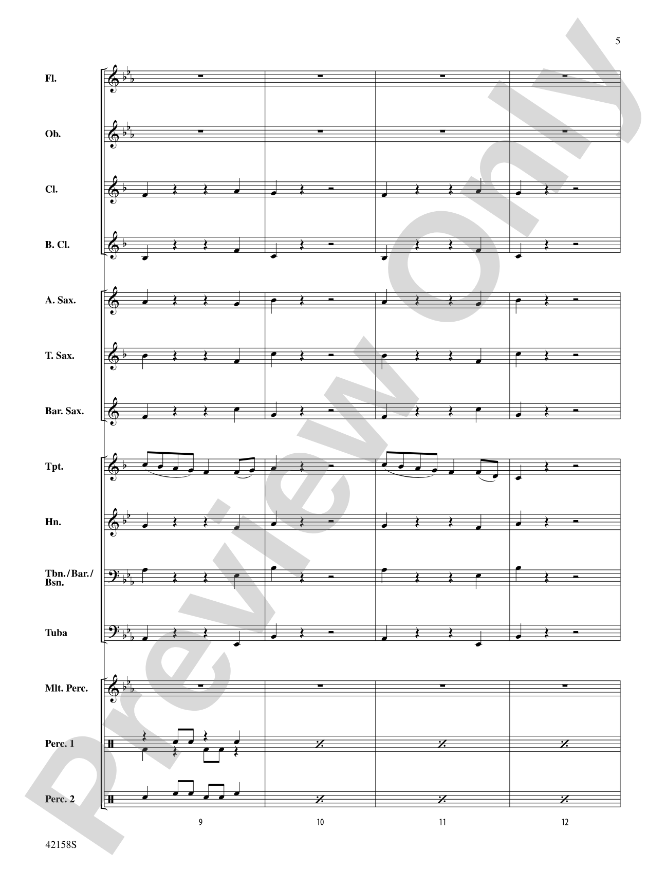 Best Song Ever: Concert Band Conductor Score & Parts