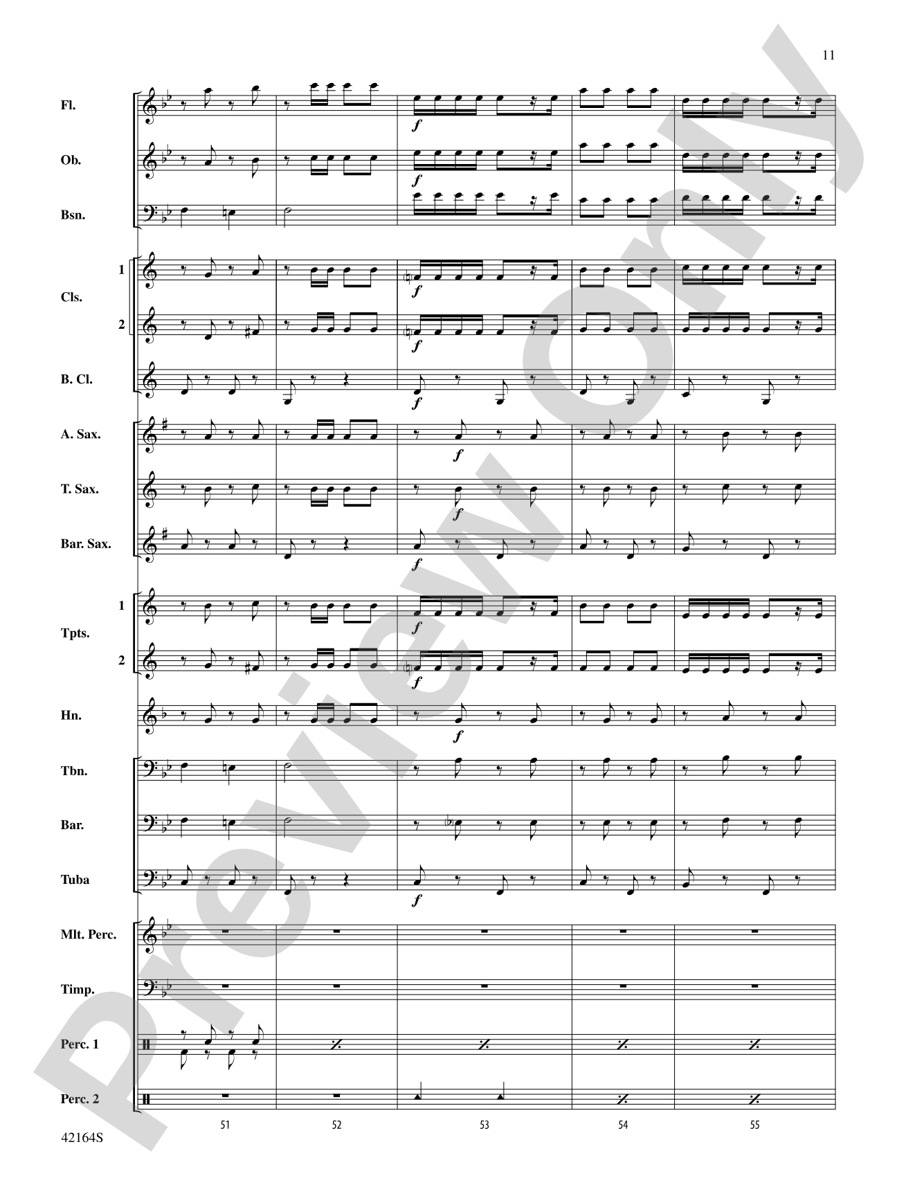 March On, America!: Concert Band Conductor Score & Parts