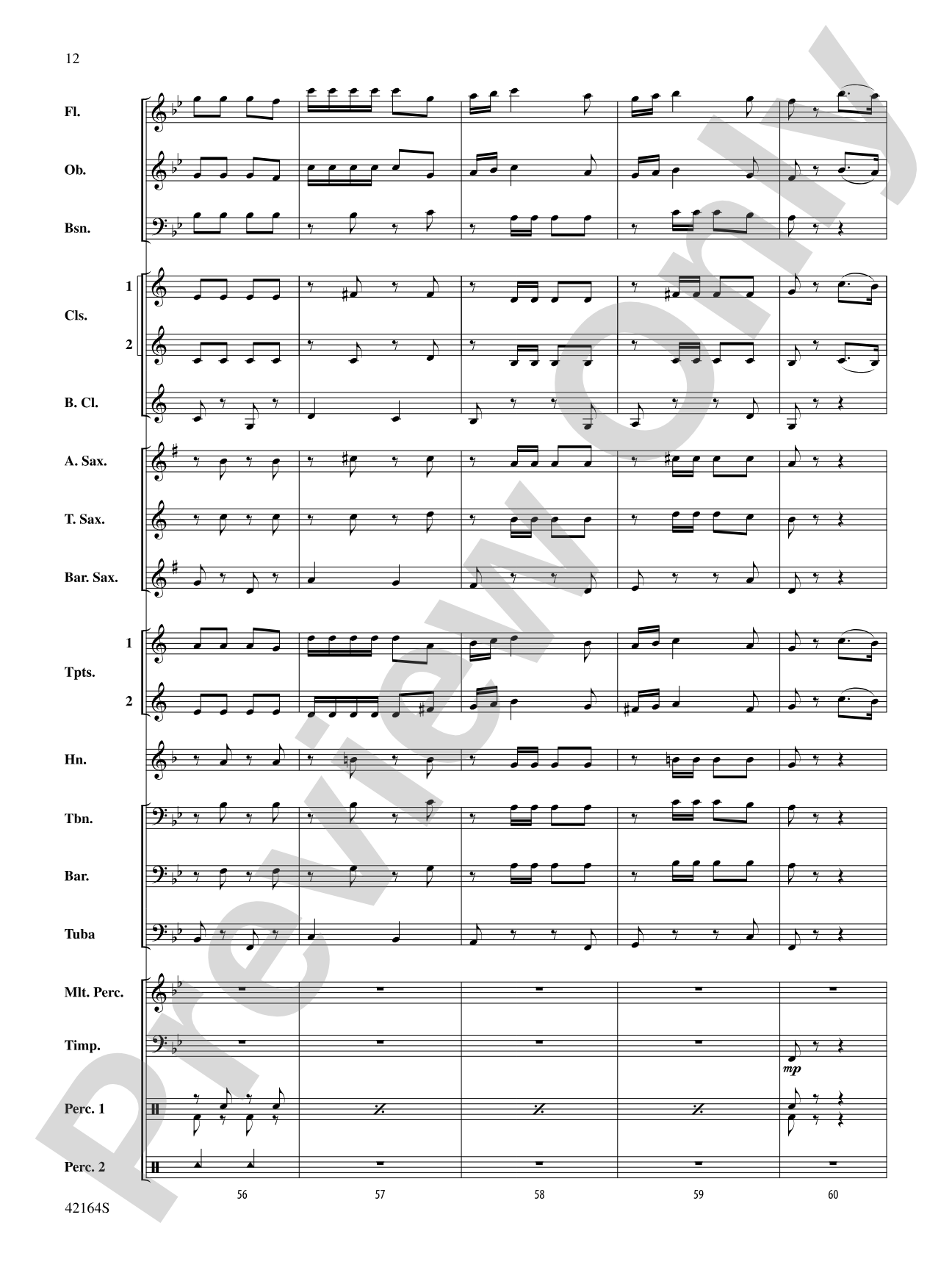 March On, America!: Concert Band Conductor Score & Parts