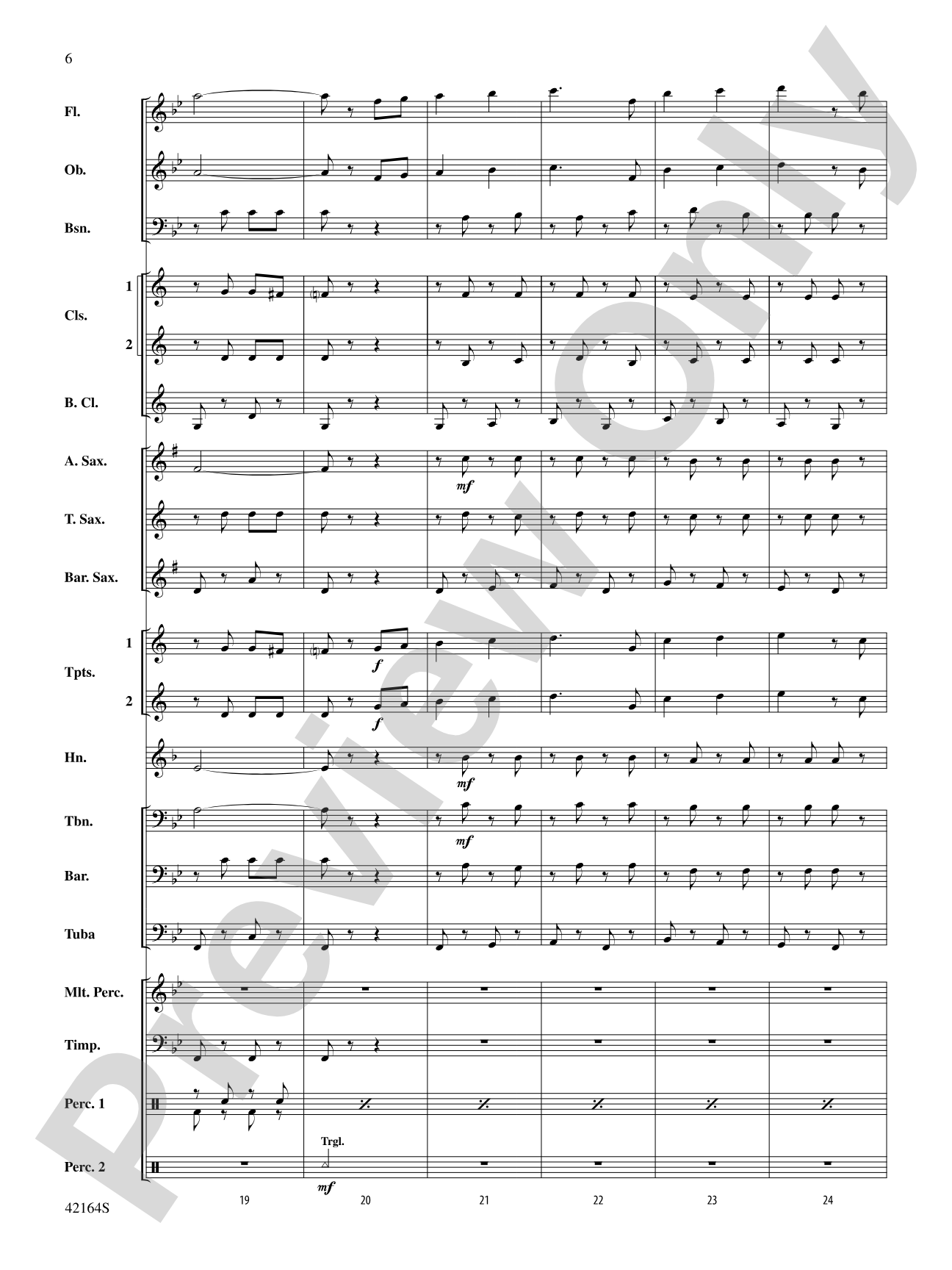 March On, America!: Concert Band Conductor Score & Parts