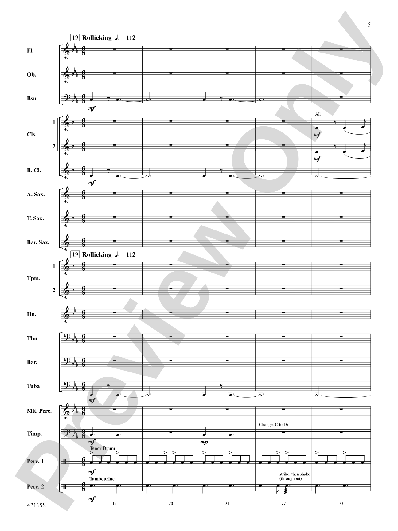 The Legend of Killarney: Concert Band Conductor Score & Parts