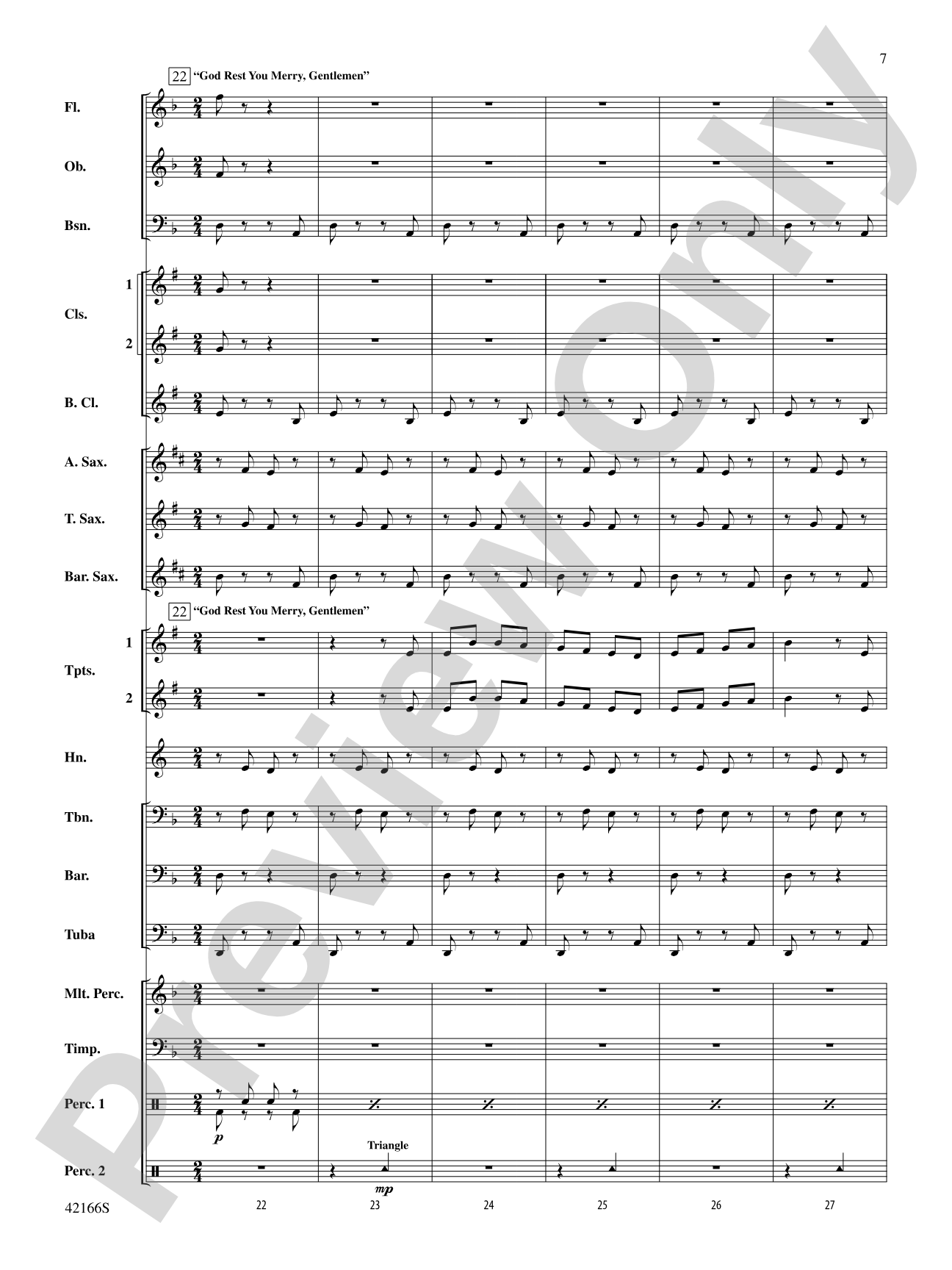 A Merrie Olde Christmas: Concert Band Conductor Score & Parts