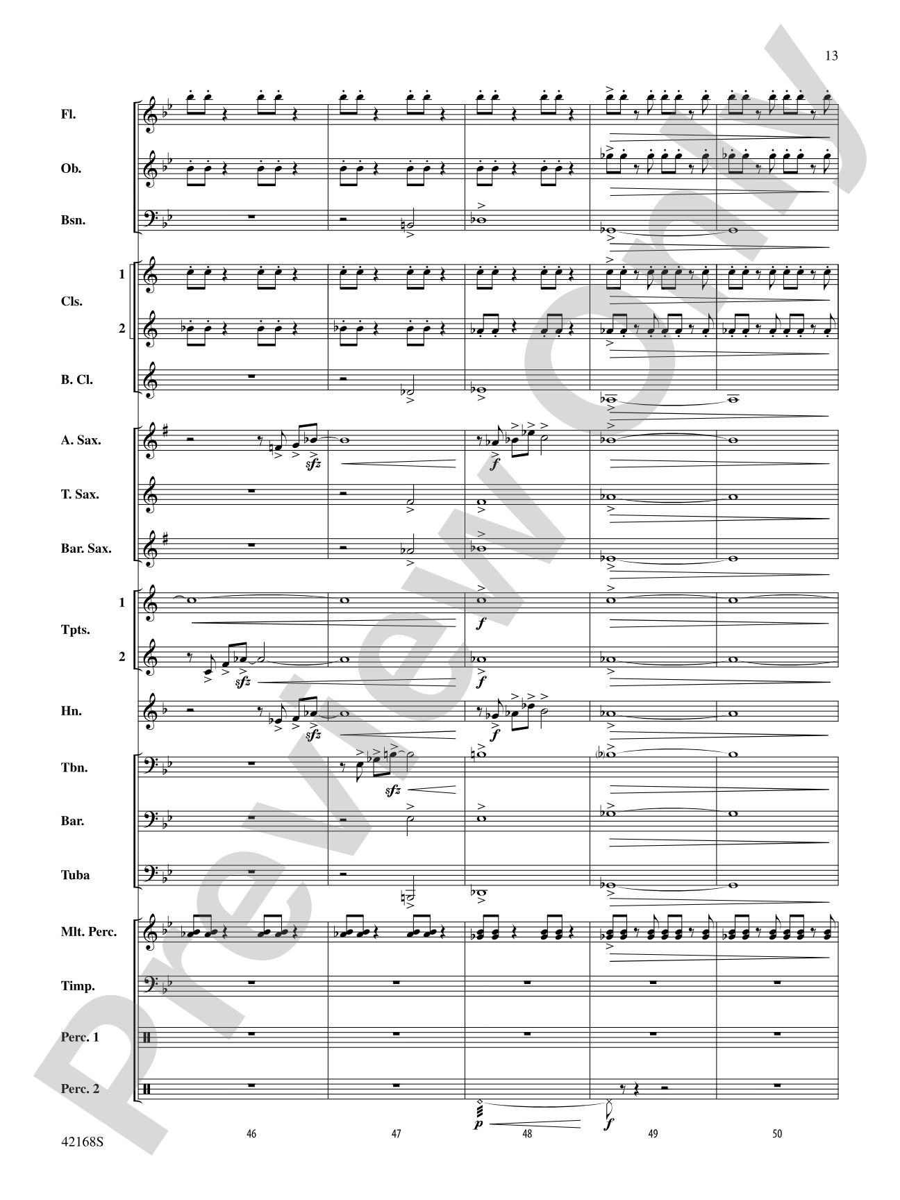 A Day in a Life: Score