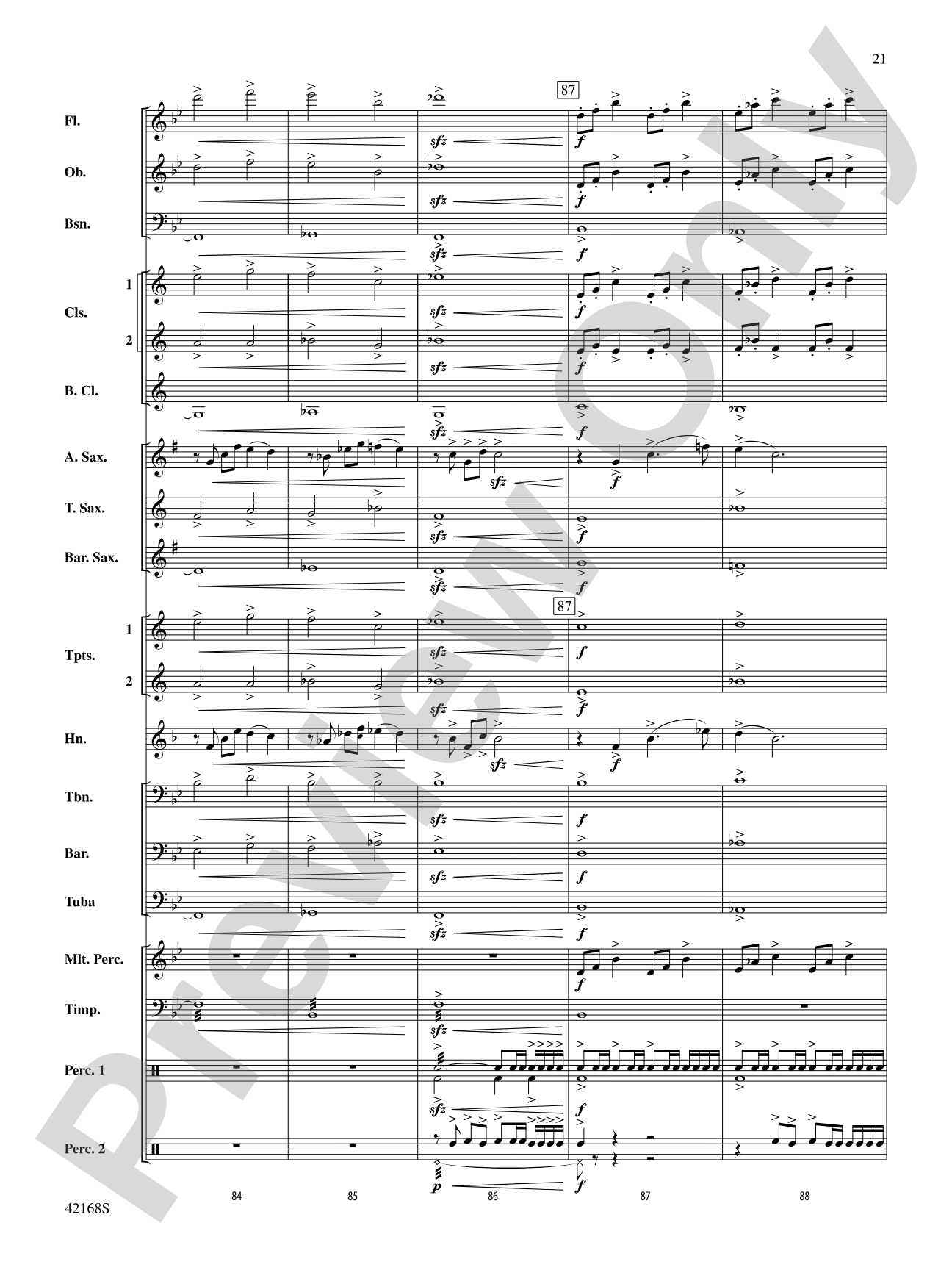 A Day in a Life: Score