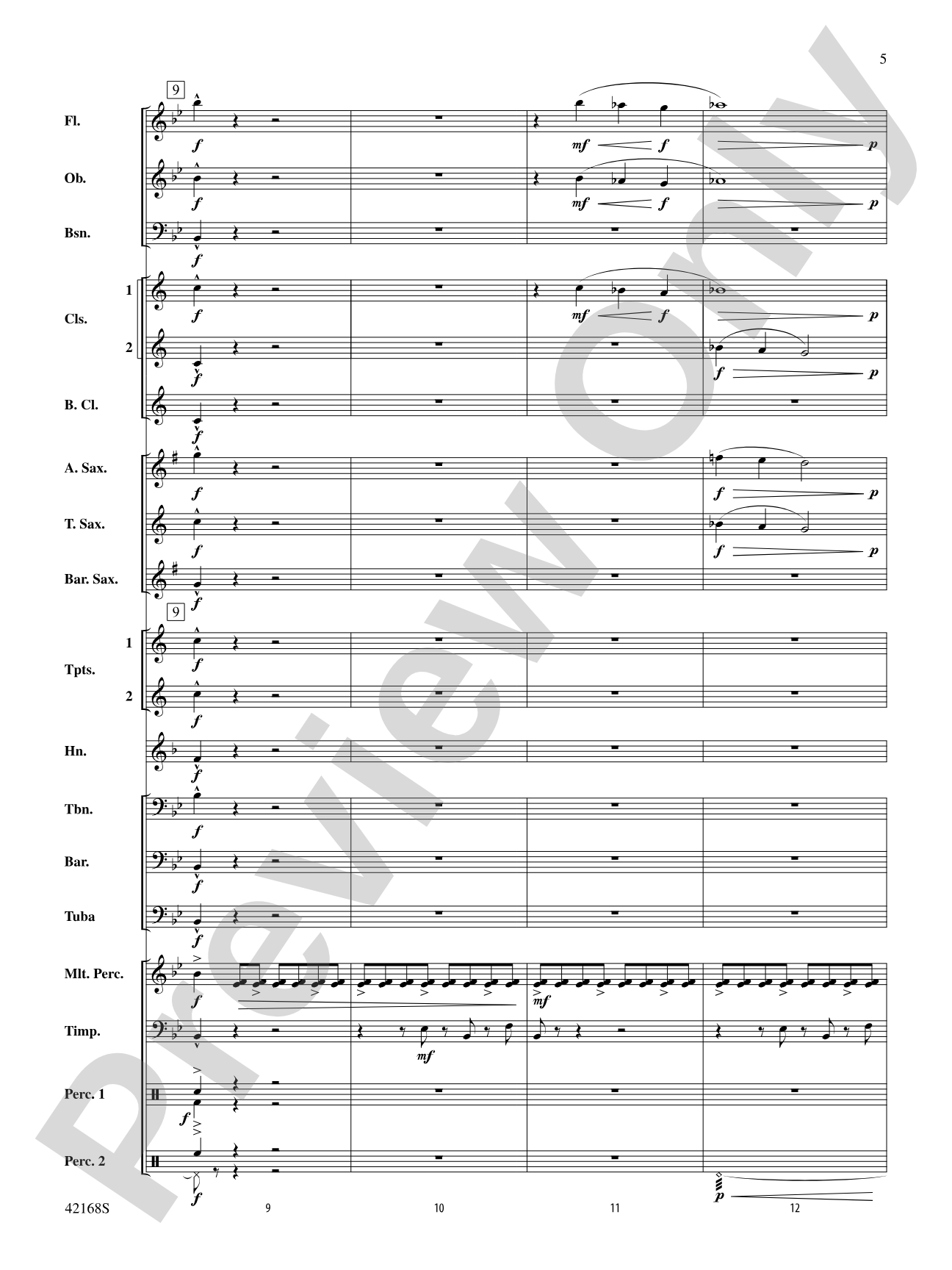 A Day in a Life: Score