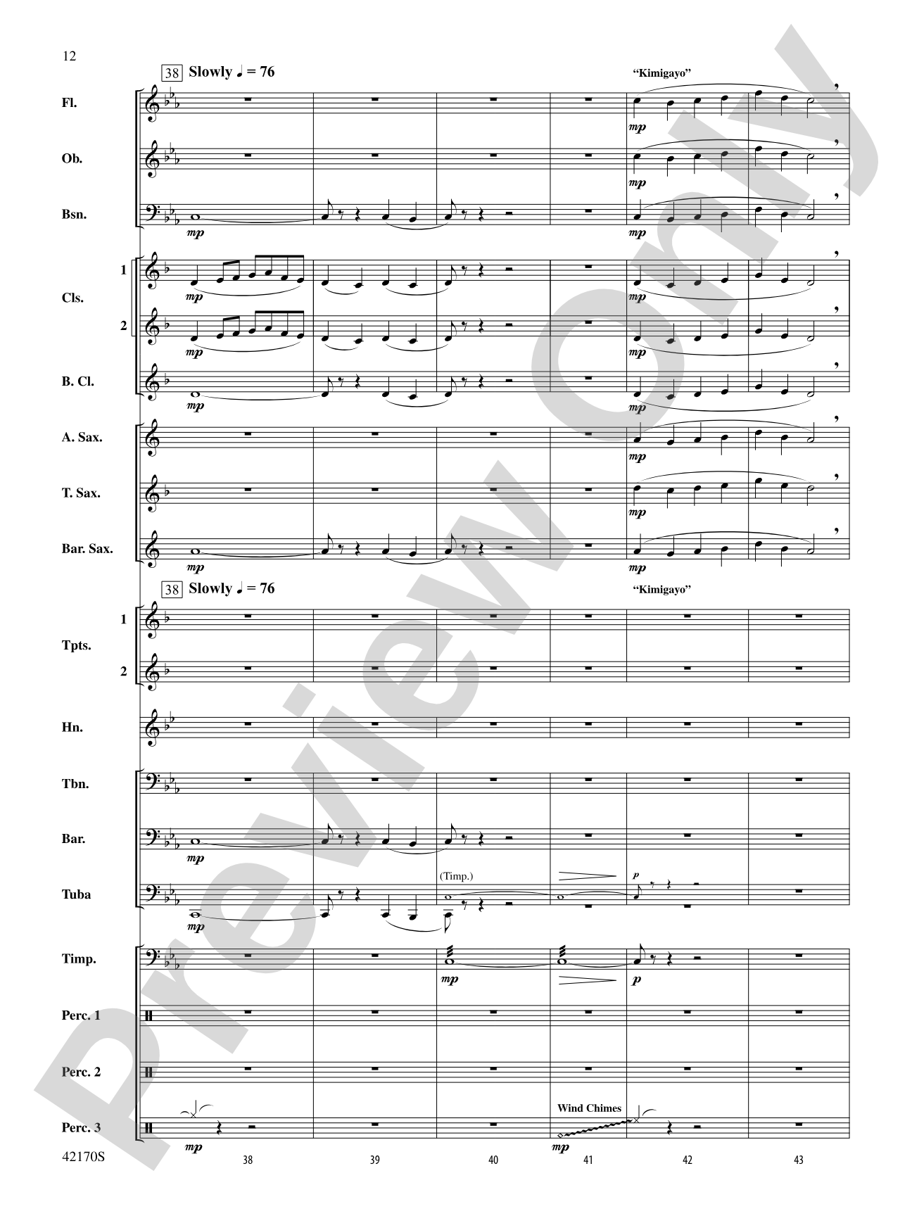 Bushido: Concert Band Conductor Score & Parts