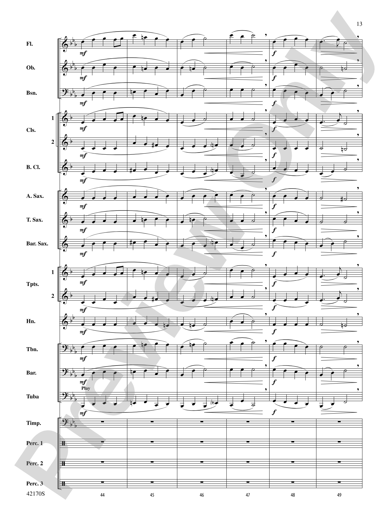 Bushido: Concert Band Conductor Score & Parts