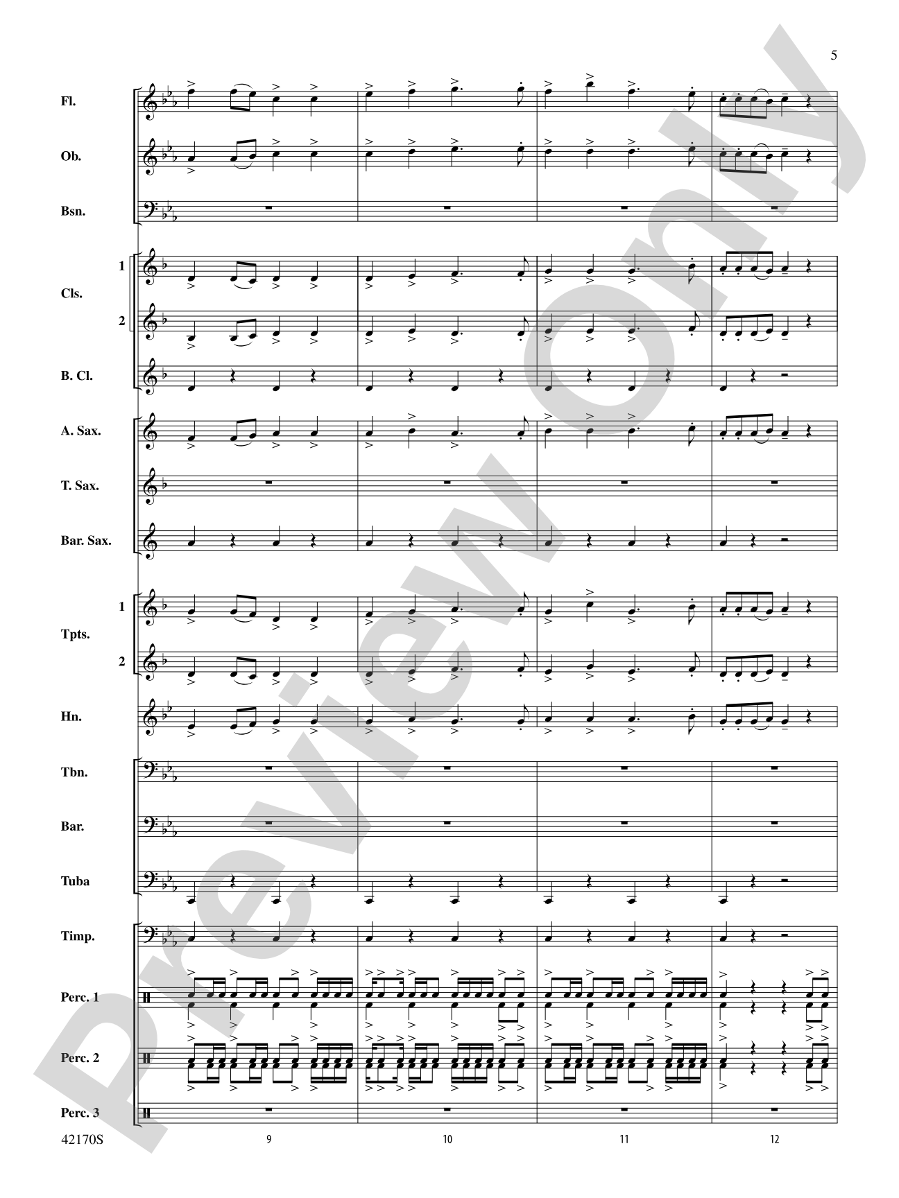 Bushido: Concert Band Conductor Score & Parts