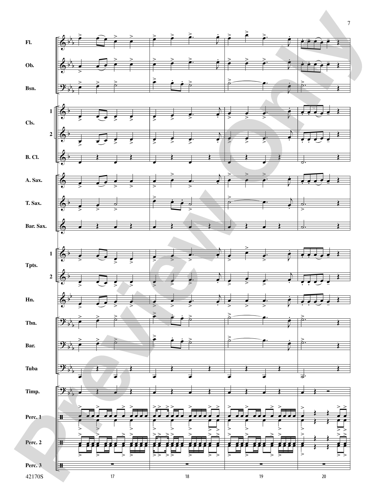 Bushido: Concert Band Conductor Score & Parts