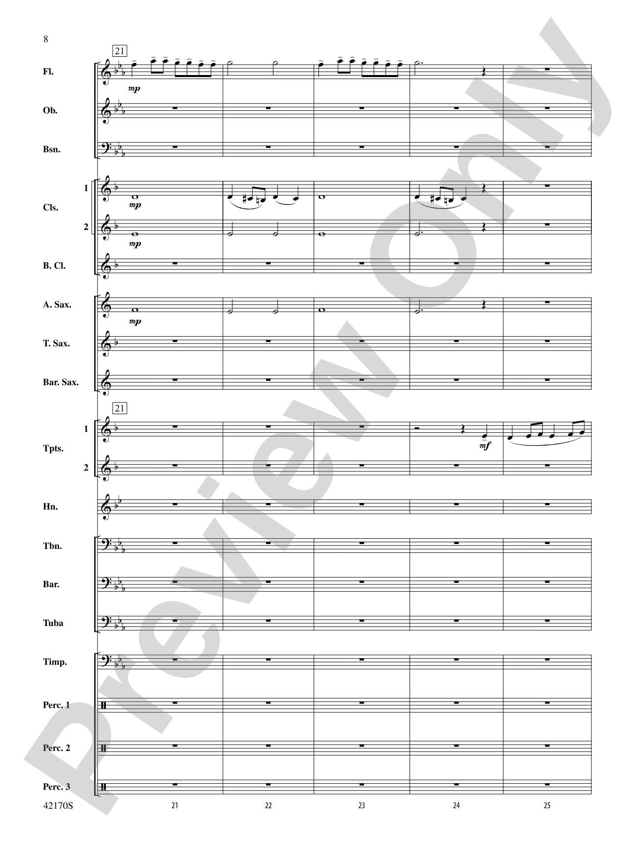 Bushido: Concert Band Conductor Score & Parts