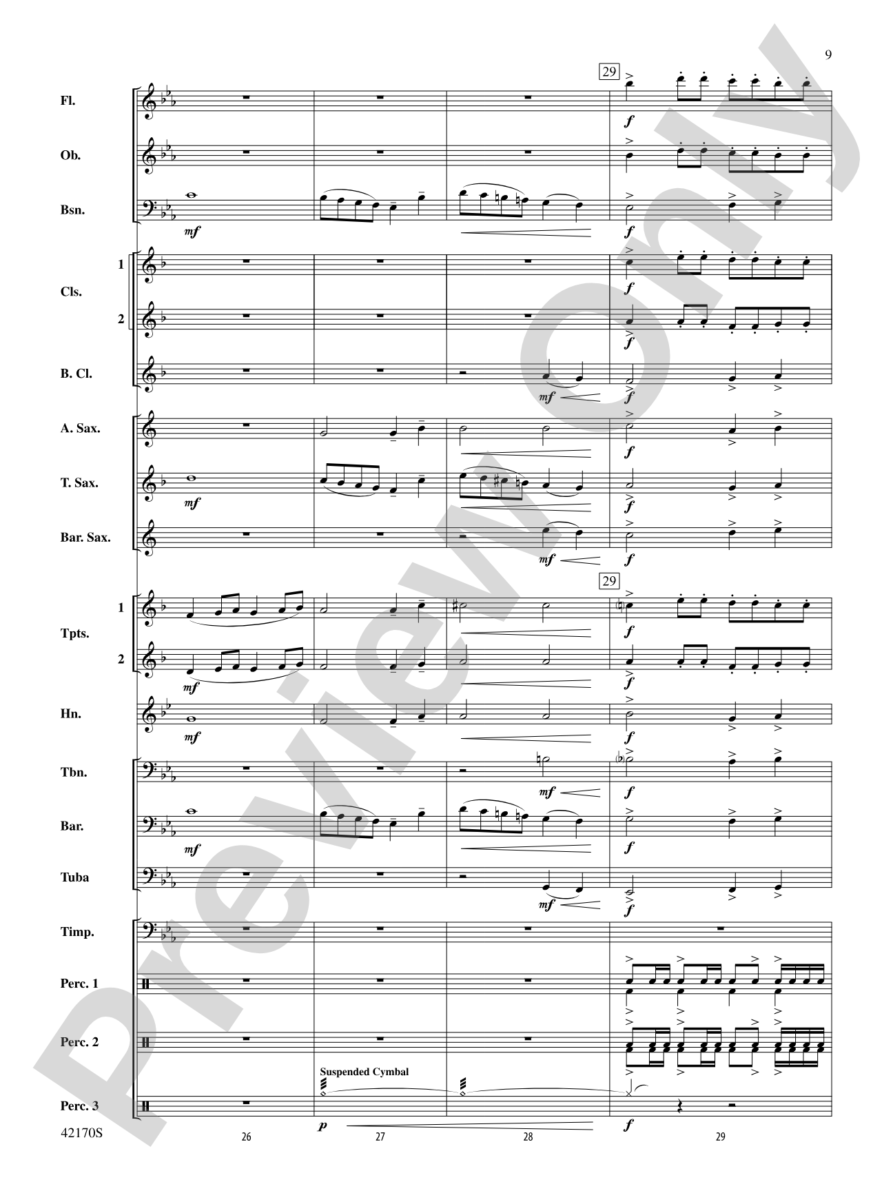 Bushido: Concert Band Conductor Score & Parts